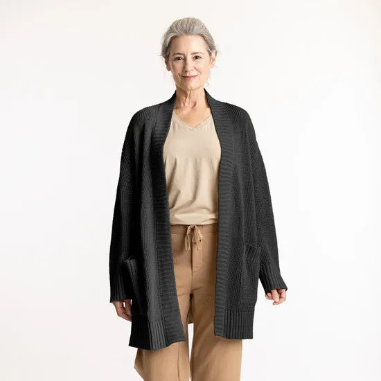 100% Regenerative Organic Certified® Cotton - Cardigan Sweater
