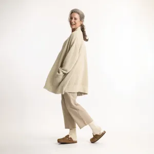 100% Regenerative Organic Certified® Cotton - Cardigan Sweater