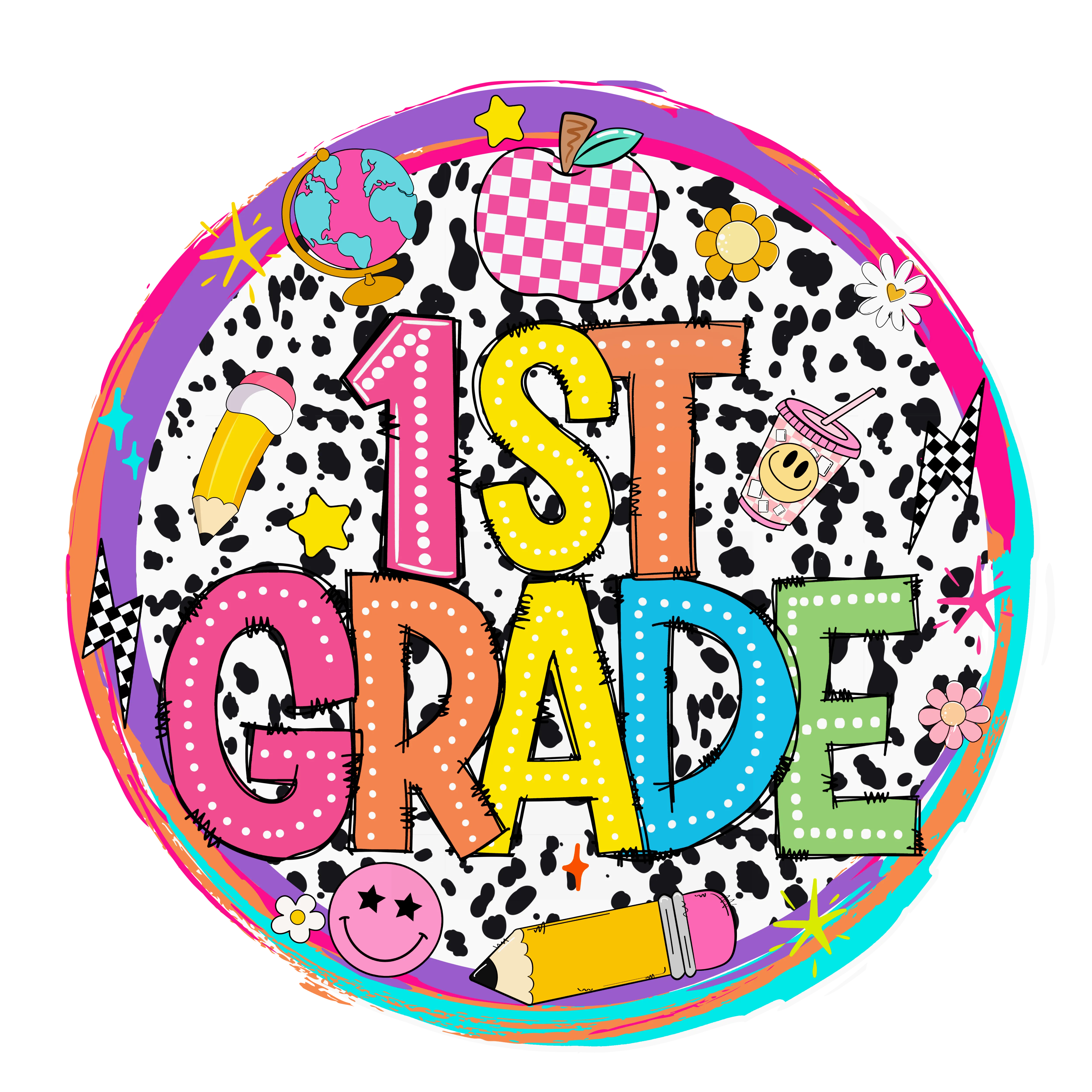 1st grade heat transfer, no shirt