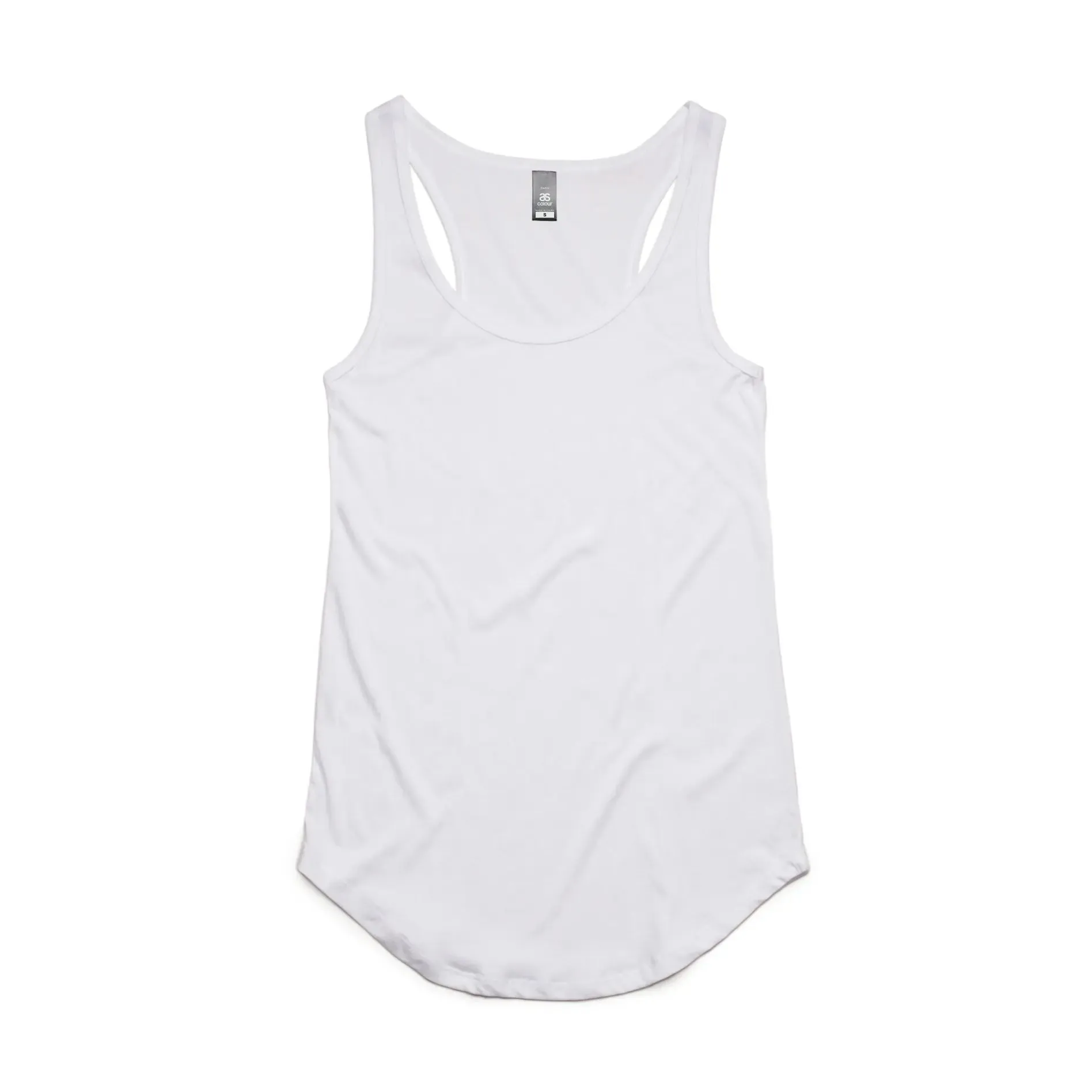 4007 Dash Singlet - White