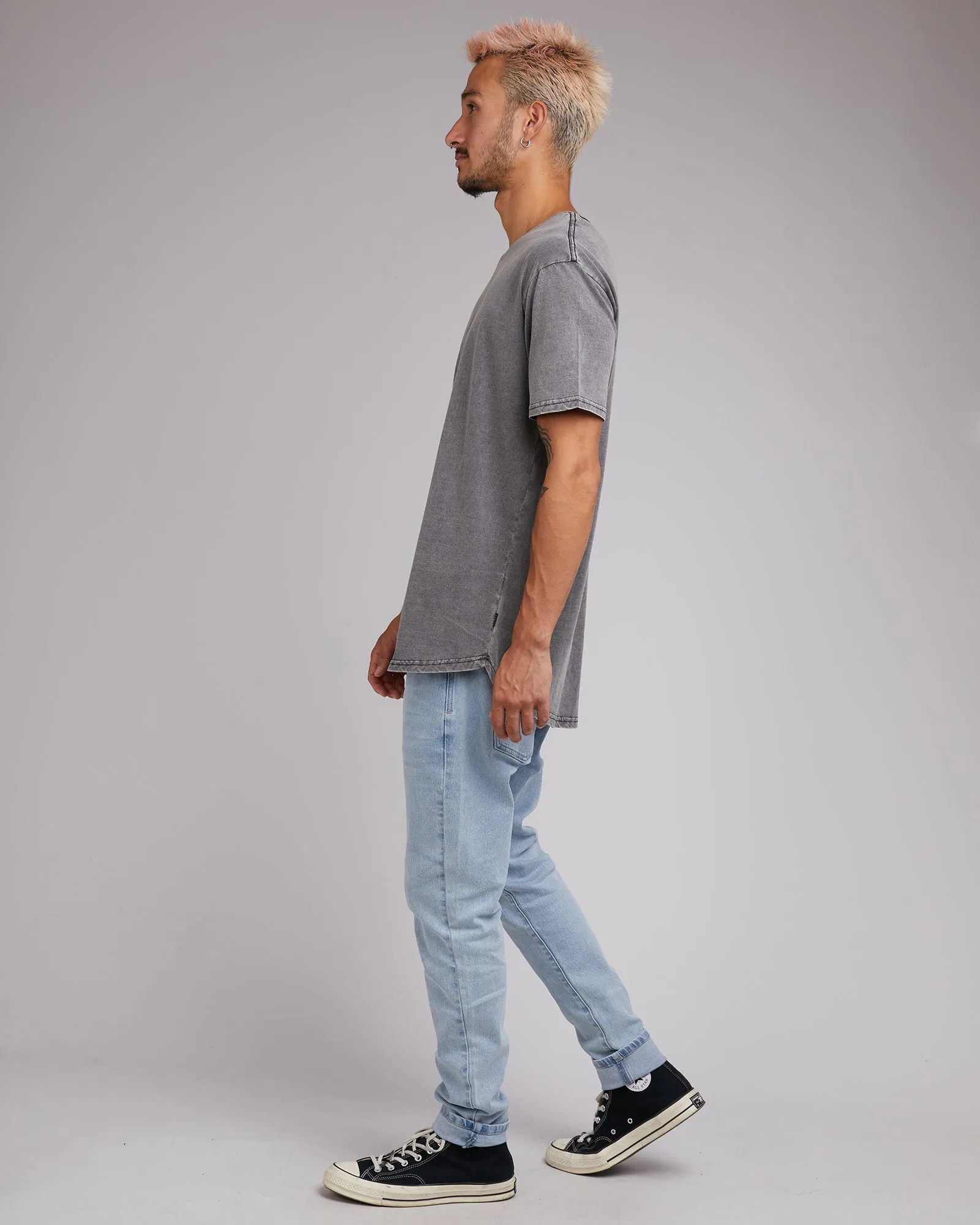 Acid Tail Tee 3 Pack Brown, Charcoal & Sand