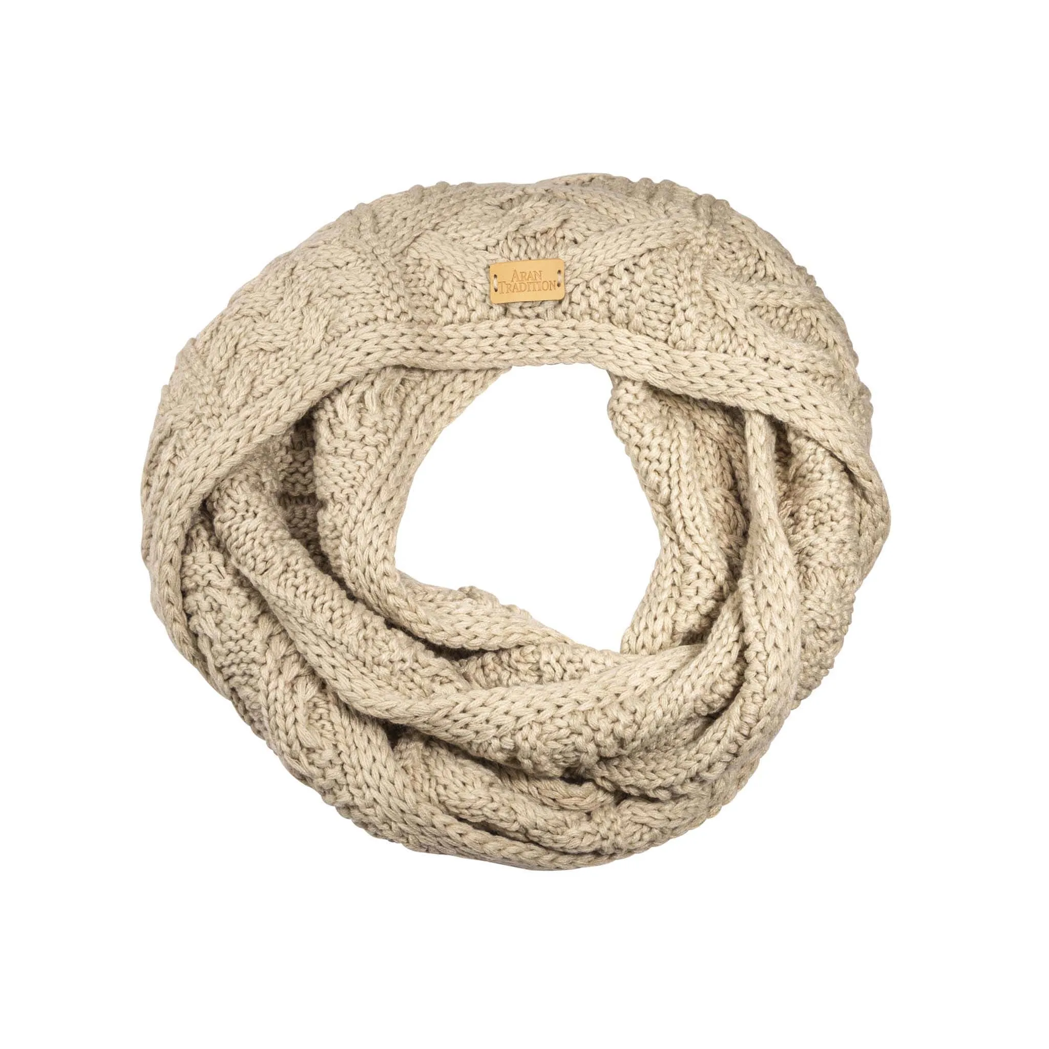 Aran Cable Knit Snood