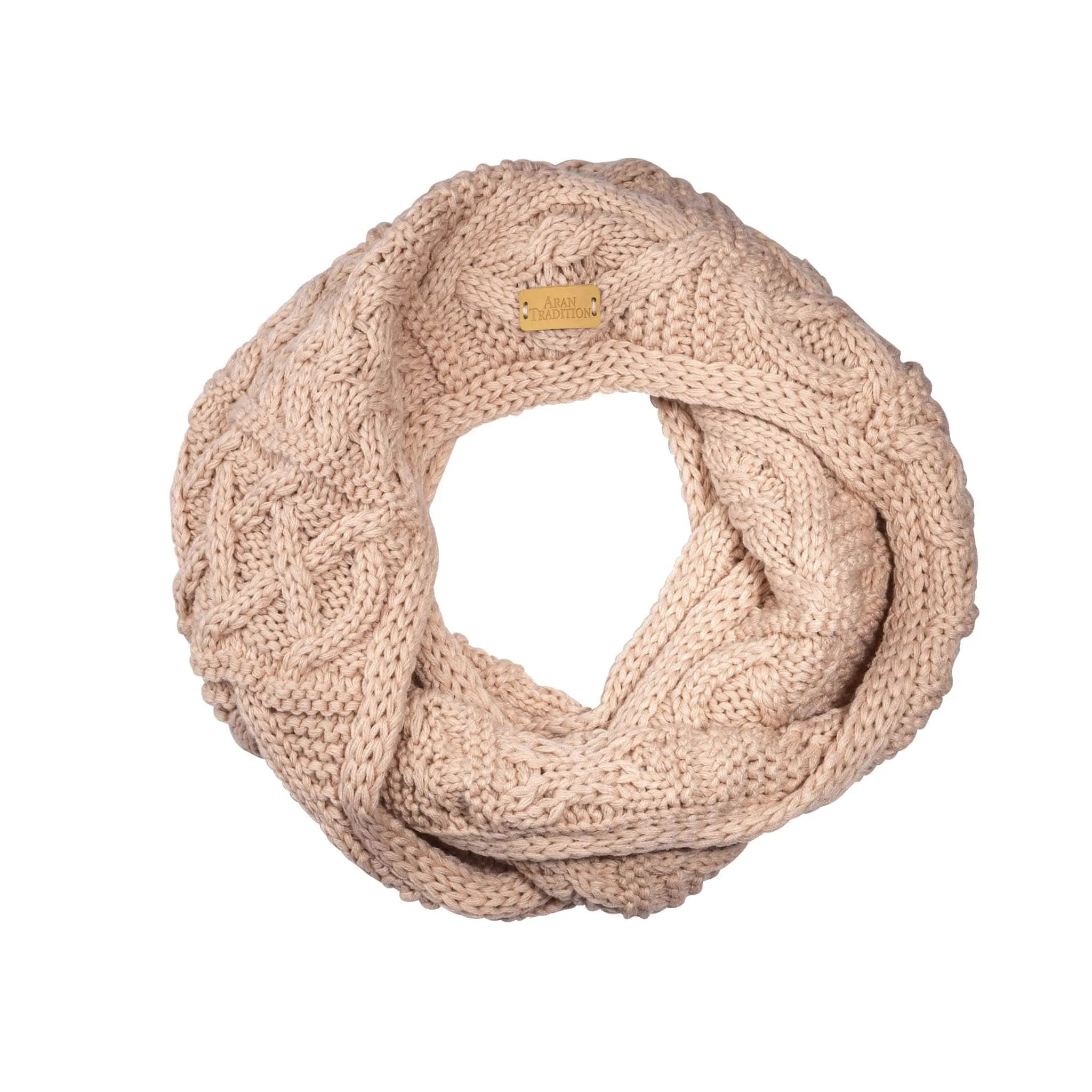Aran Cable Knit Snood