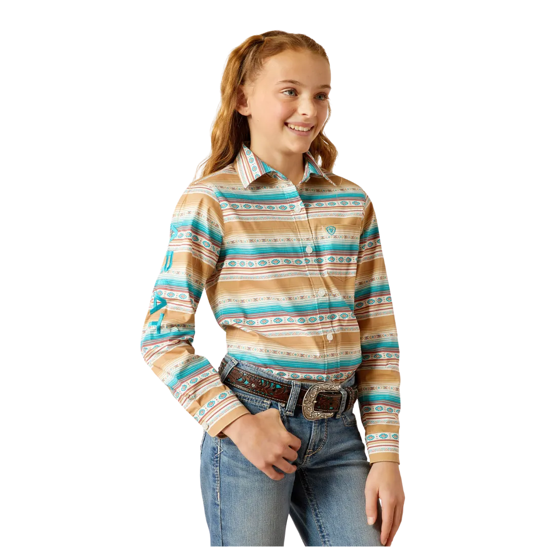 Ariat Kid's Kirby Fallon Serape Print Shirt