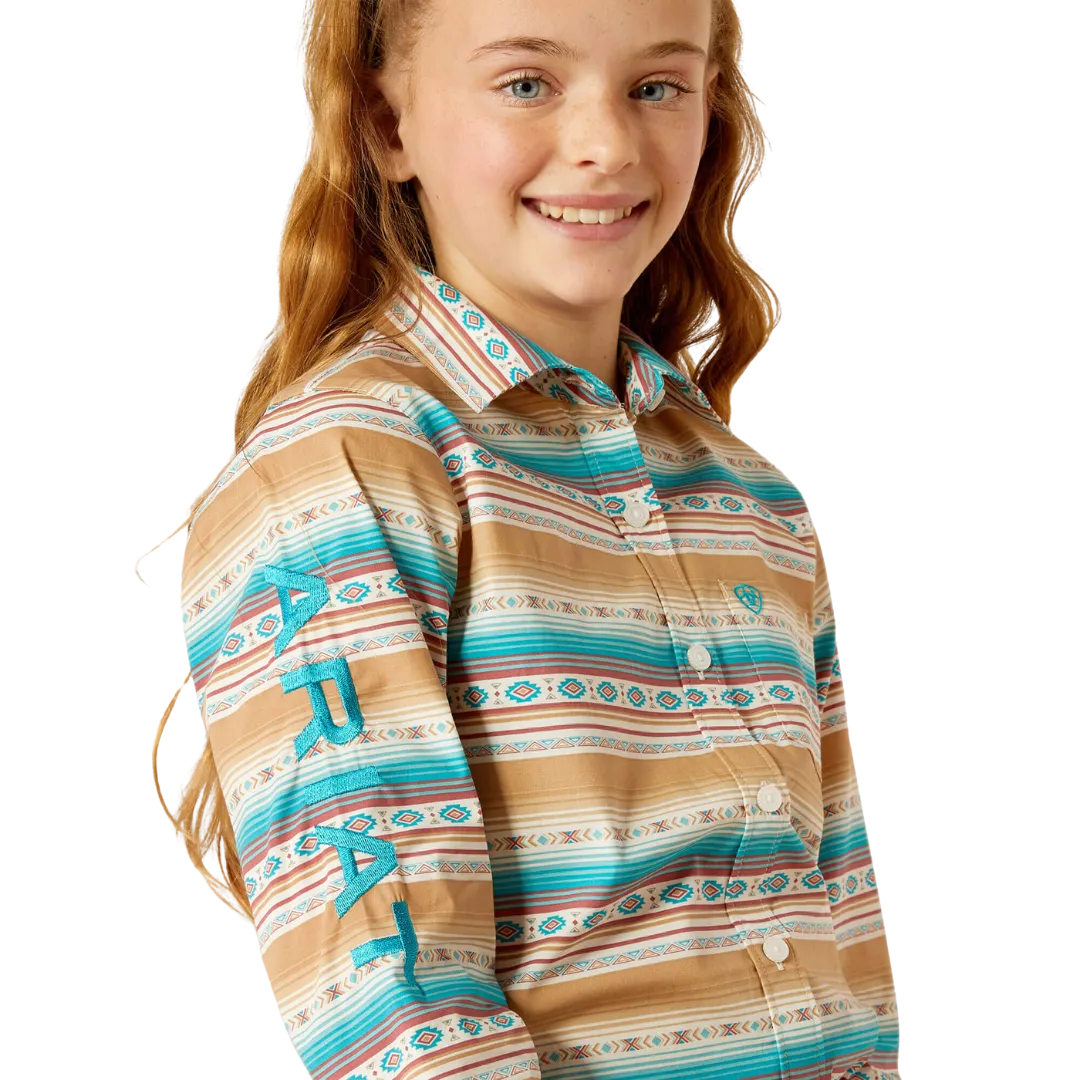 Ariat Kid's Kirby Fallon Serape Print Shirt