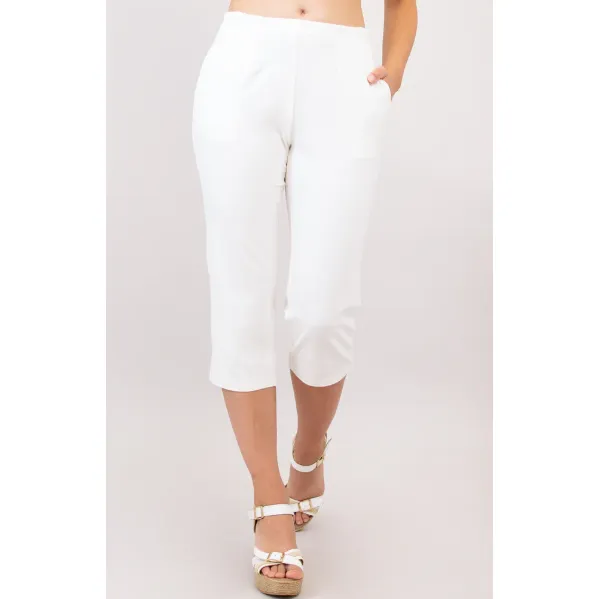 Bamboo Straight Leg Capris
