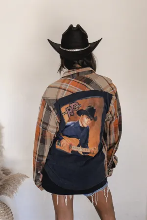 Brad Paisley Band Tee Flannel