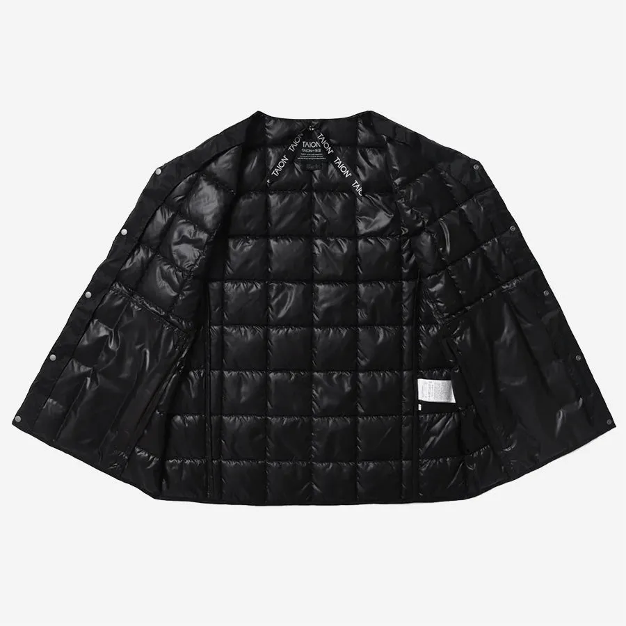 Crew Neck Button Down Vest - Tiger Stripe Camo