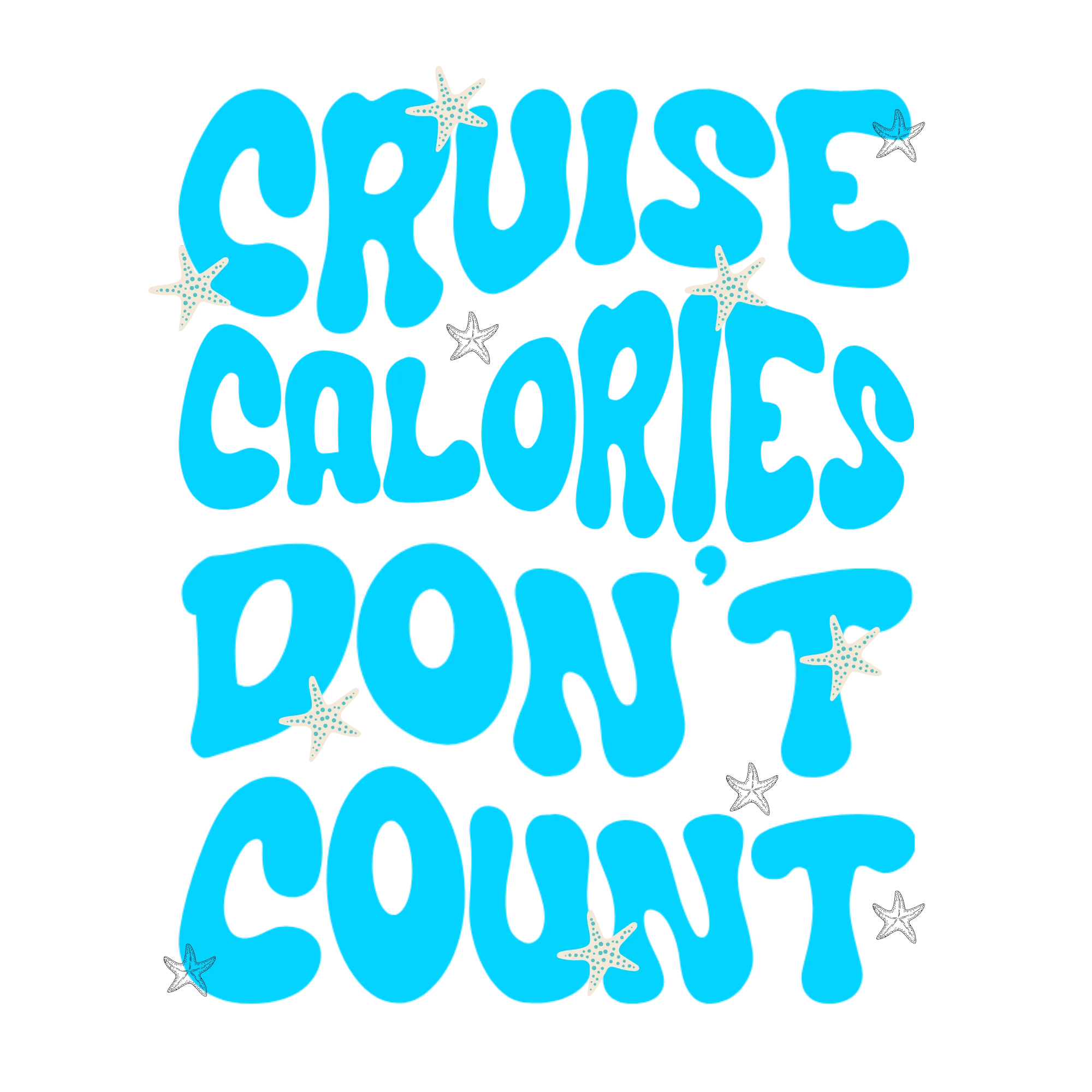 Cruise heat transfer, press and peel, no shirt
