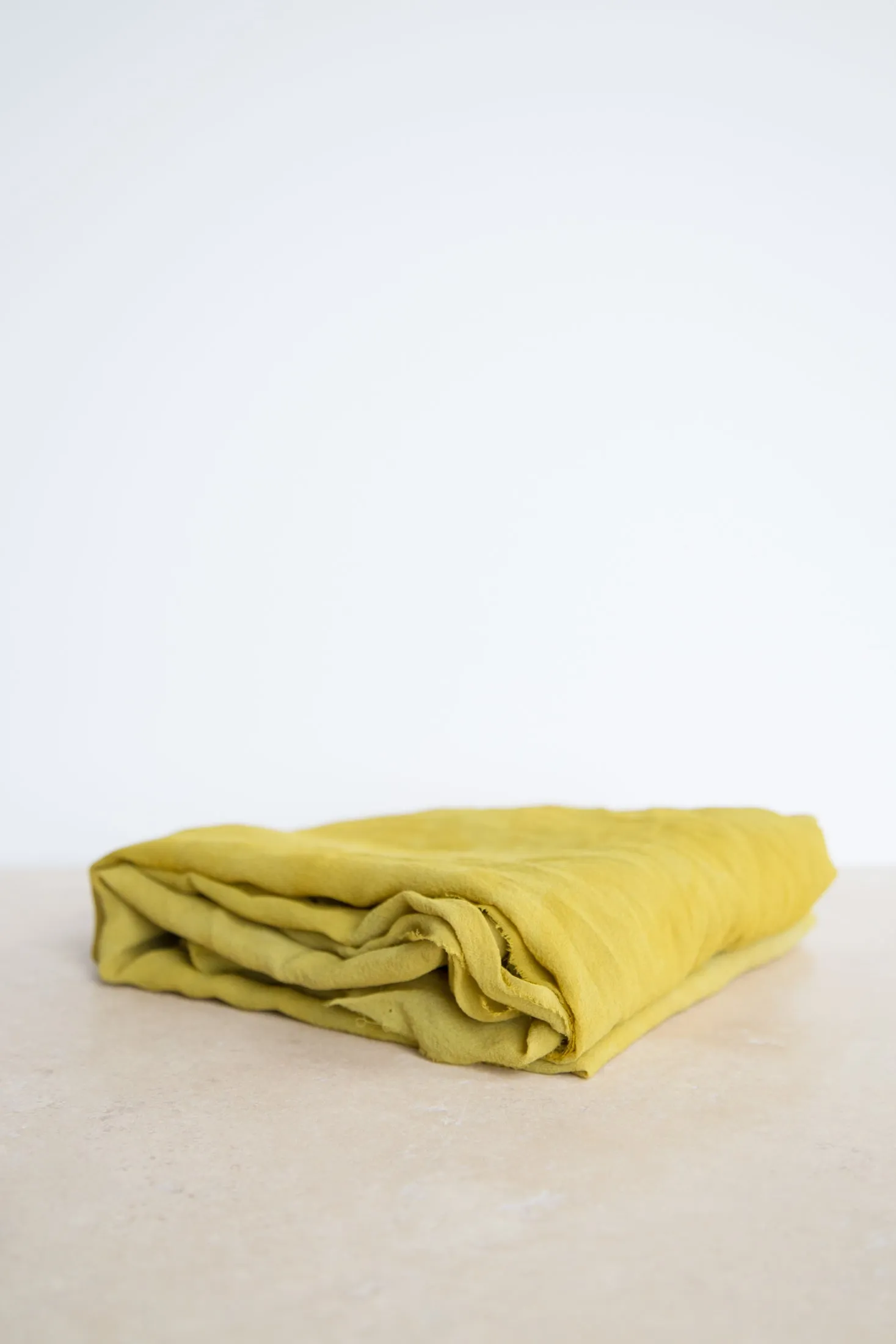 Deep Chartreuse Silk Chiffon Styling Cloth