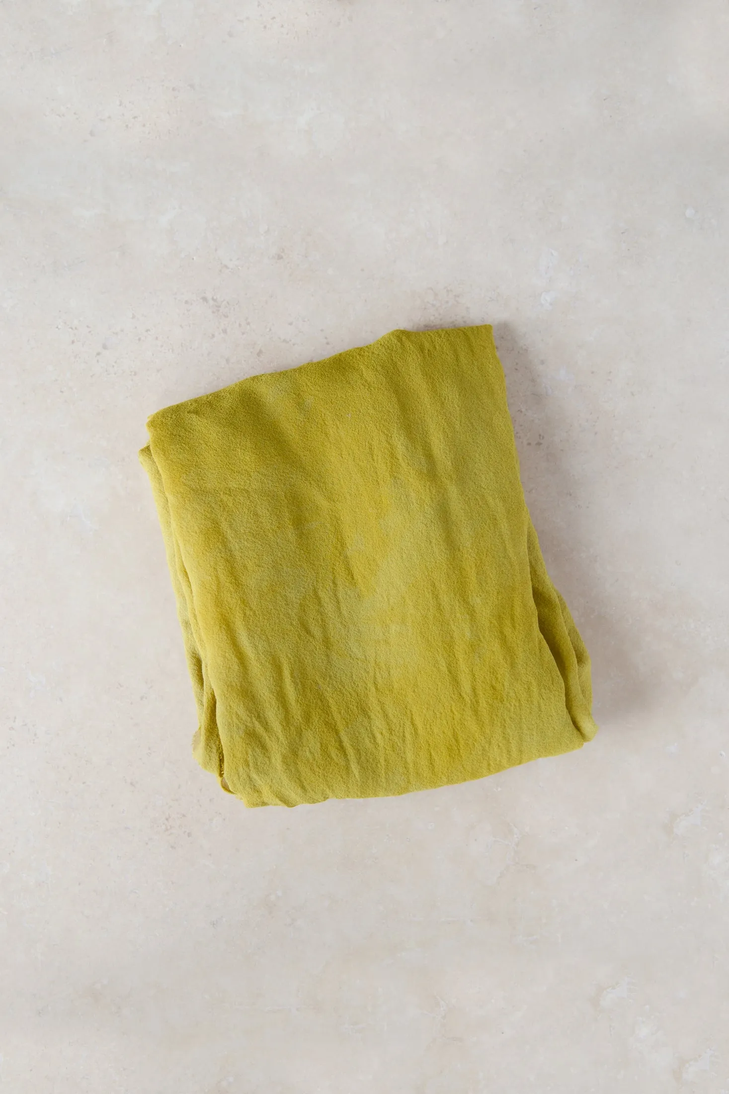 Deep Chartreuse Silk Chiffon Styling Cloth