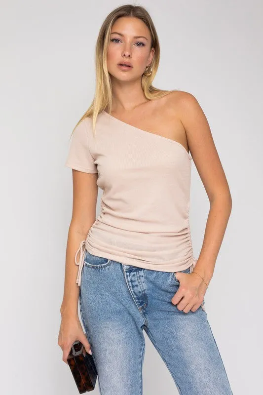 Delila One Shoulder Top
