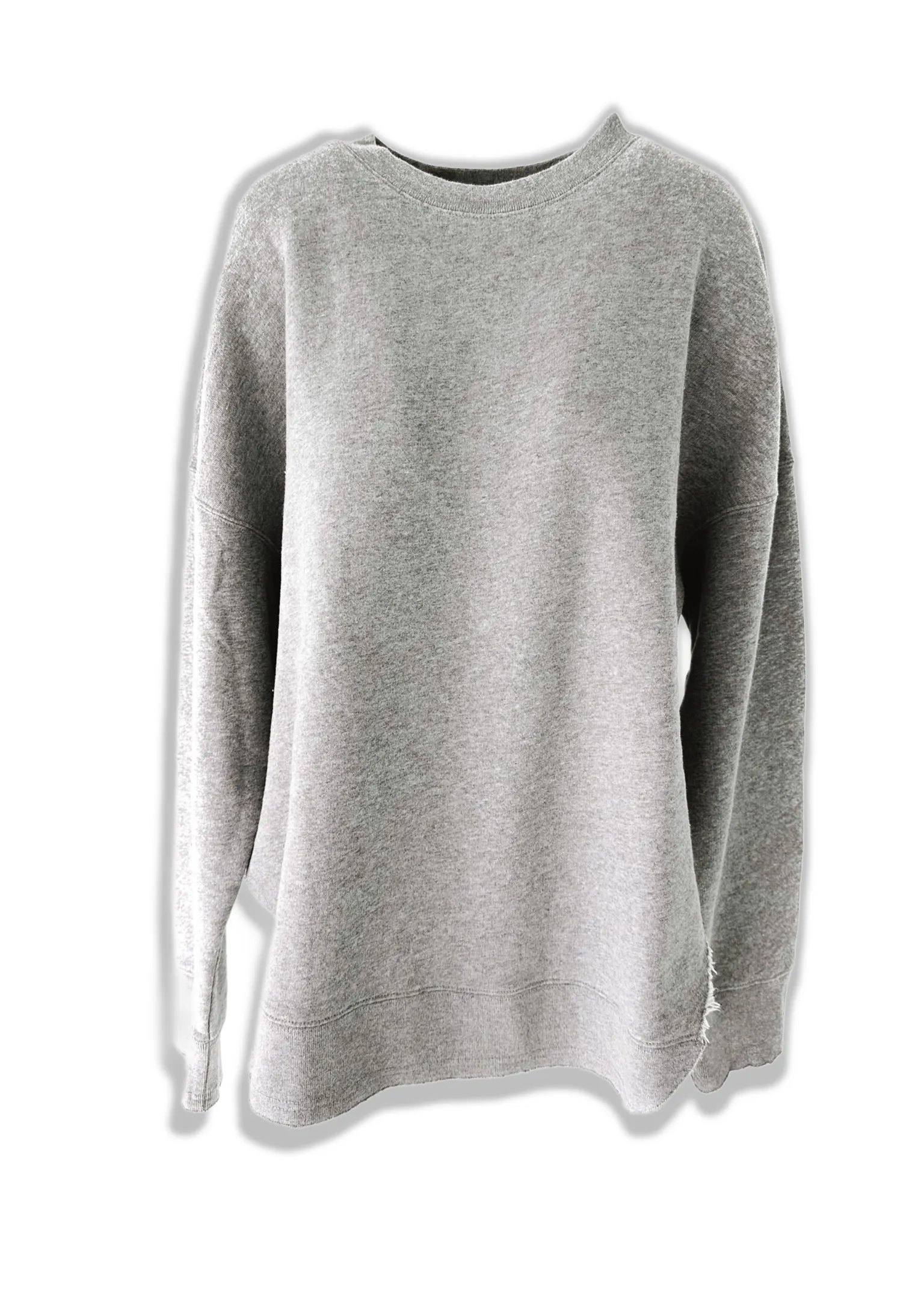 FEEL GOOD SIDE SLIT SWEATSHIRT