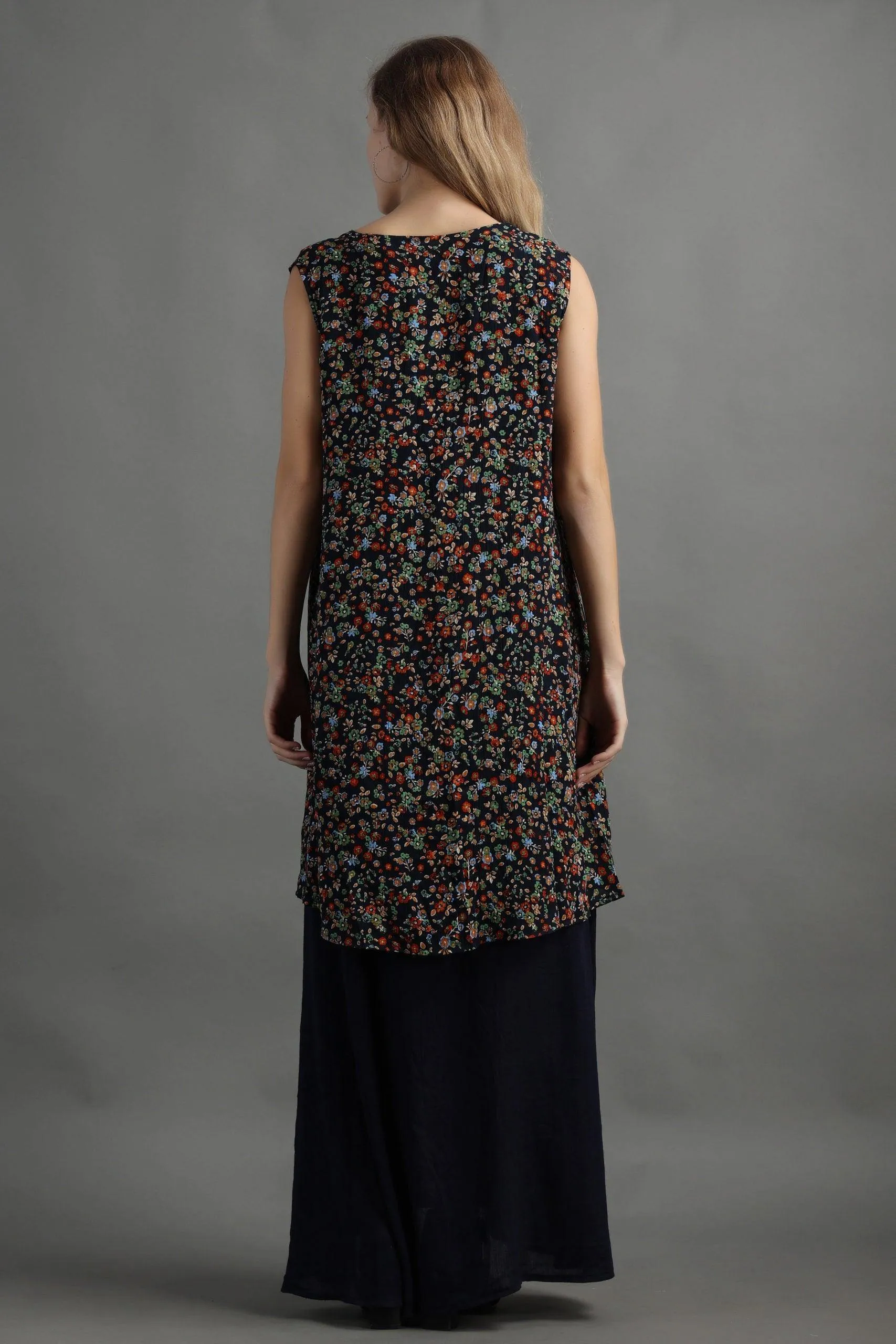 Floral Multicolored Shrug