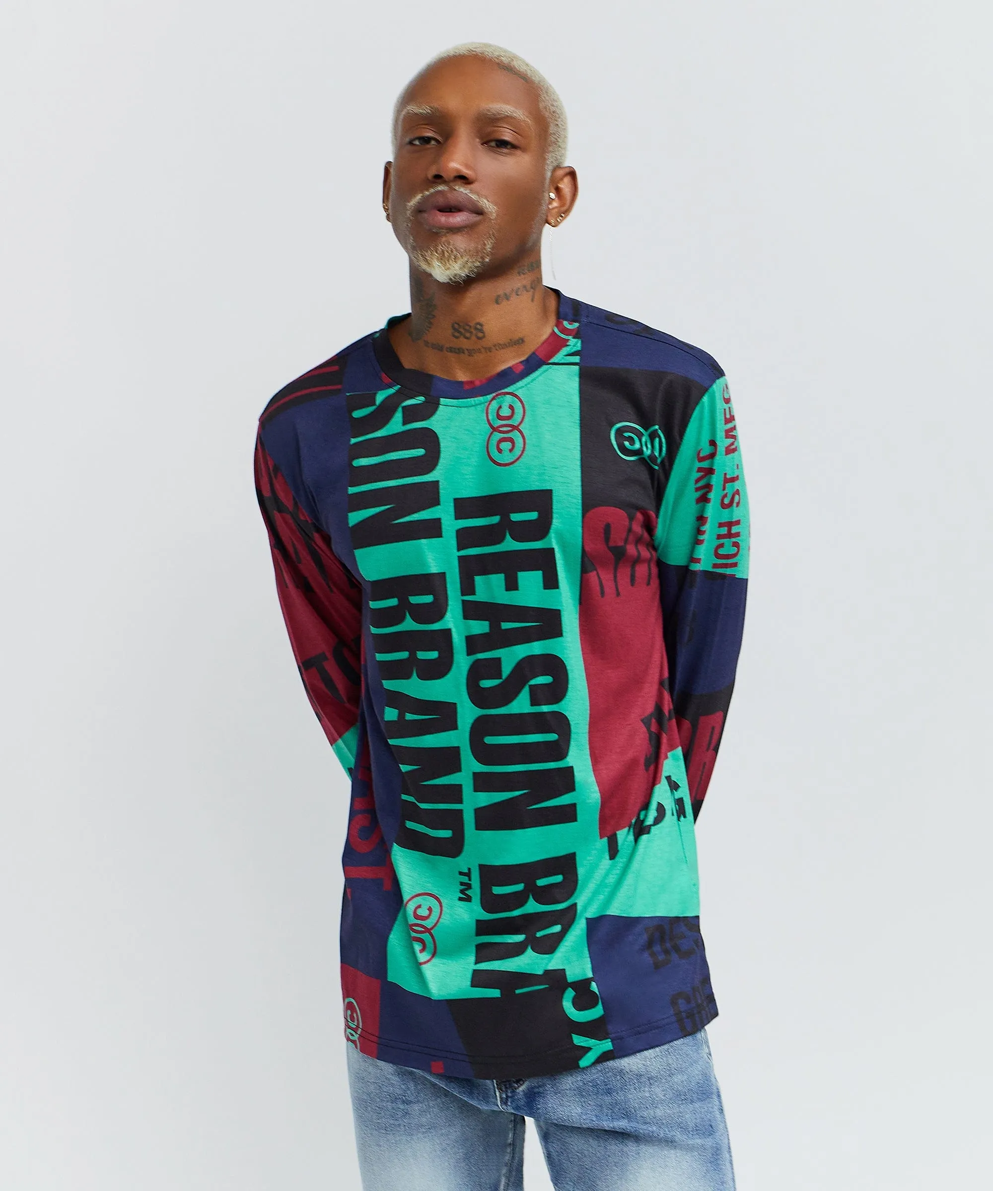 Greenwich Multi Placement Long Sleeve Tee