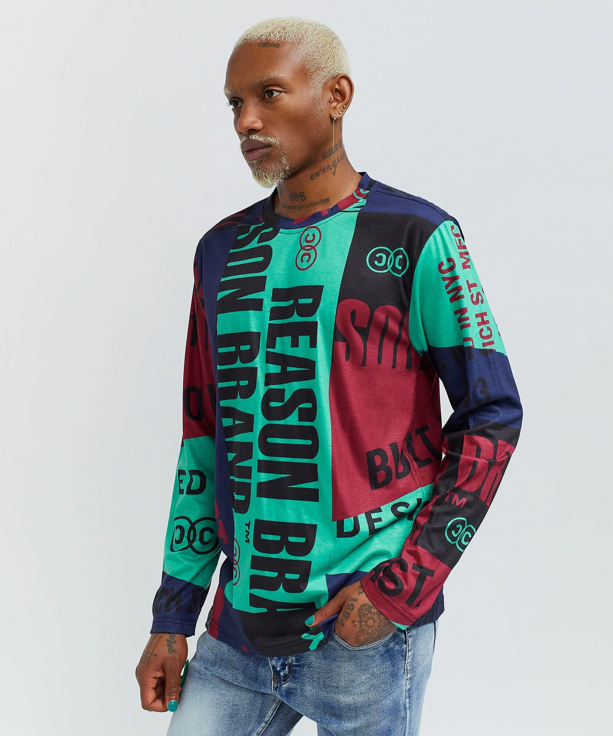 Greenwich Multi Placement Long Sleeve Tee