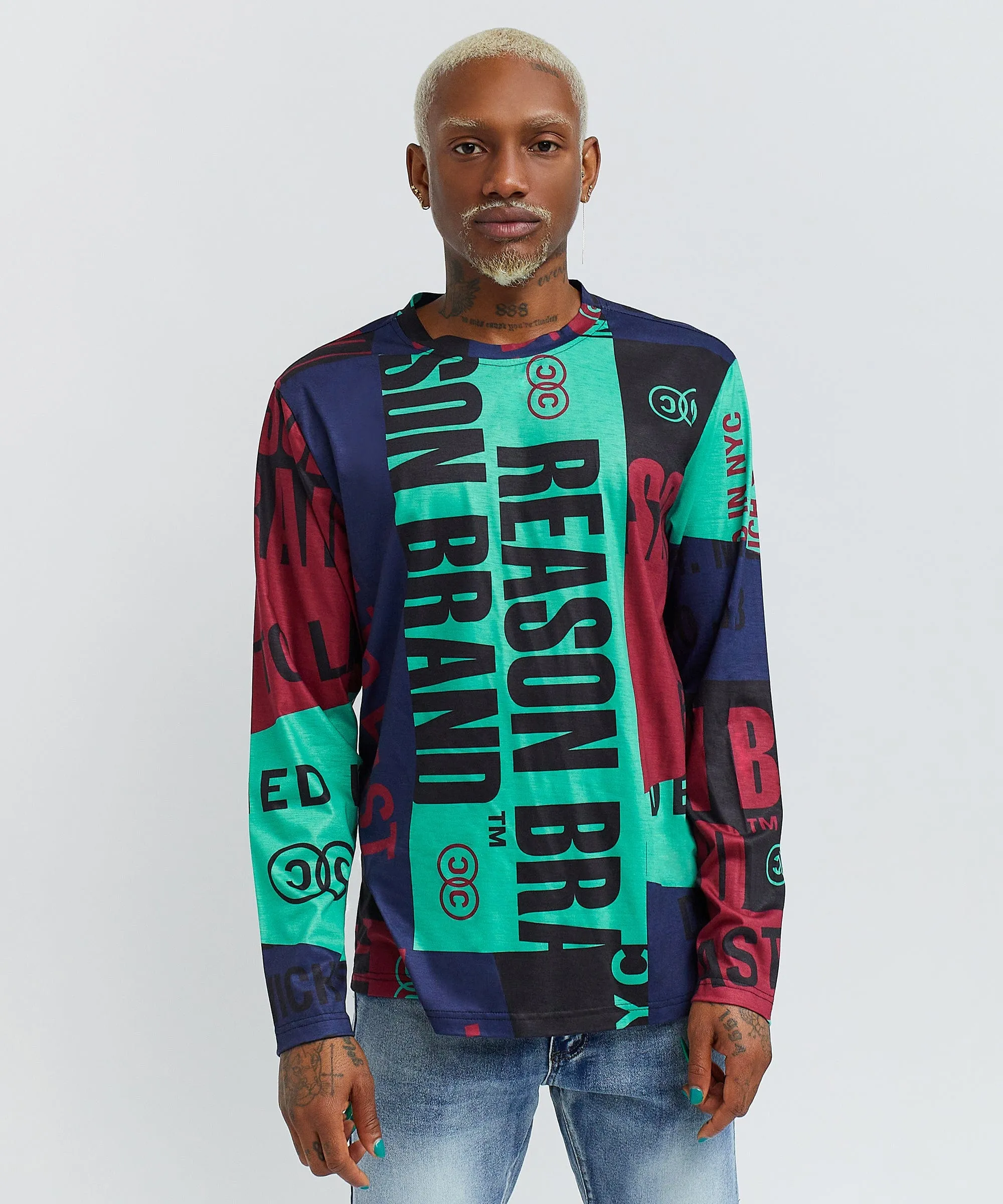 Greenwich Multi Placement Long Sleeve Tee