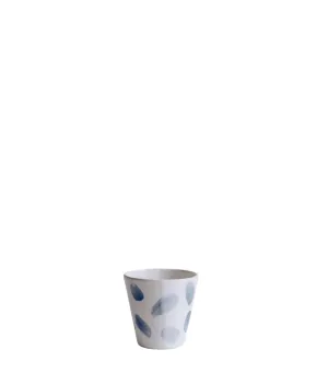 Handcrafted Stoneware Brushmark Cup (B)