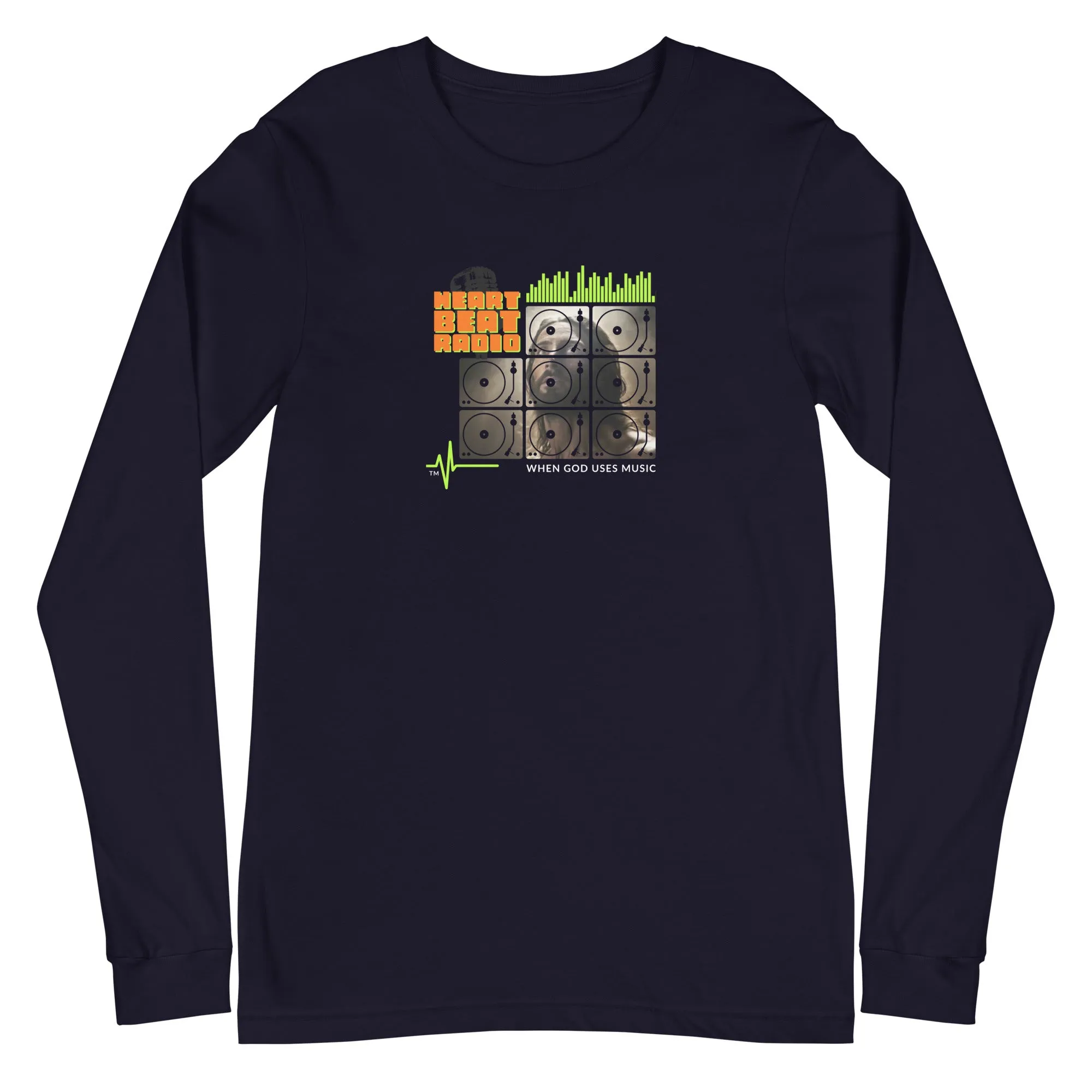 Heart Beat Radio Unisex Long-Sleeve Tee