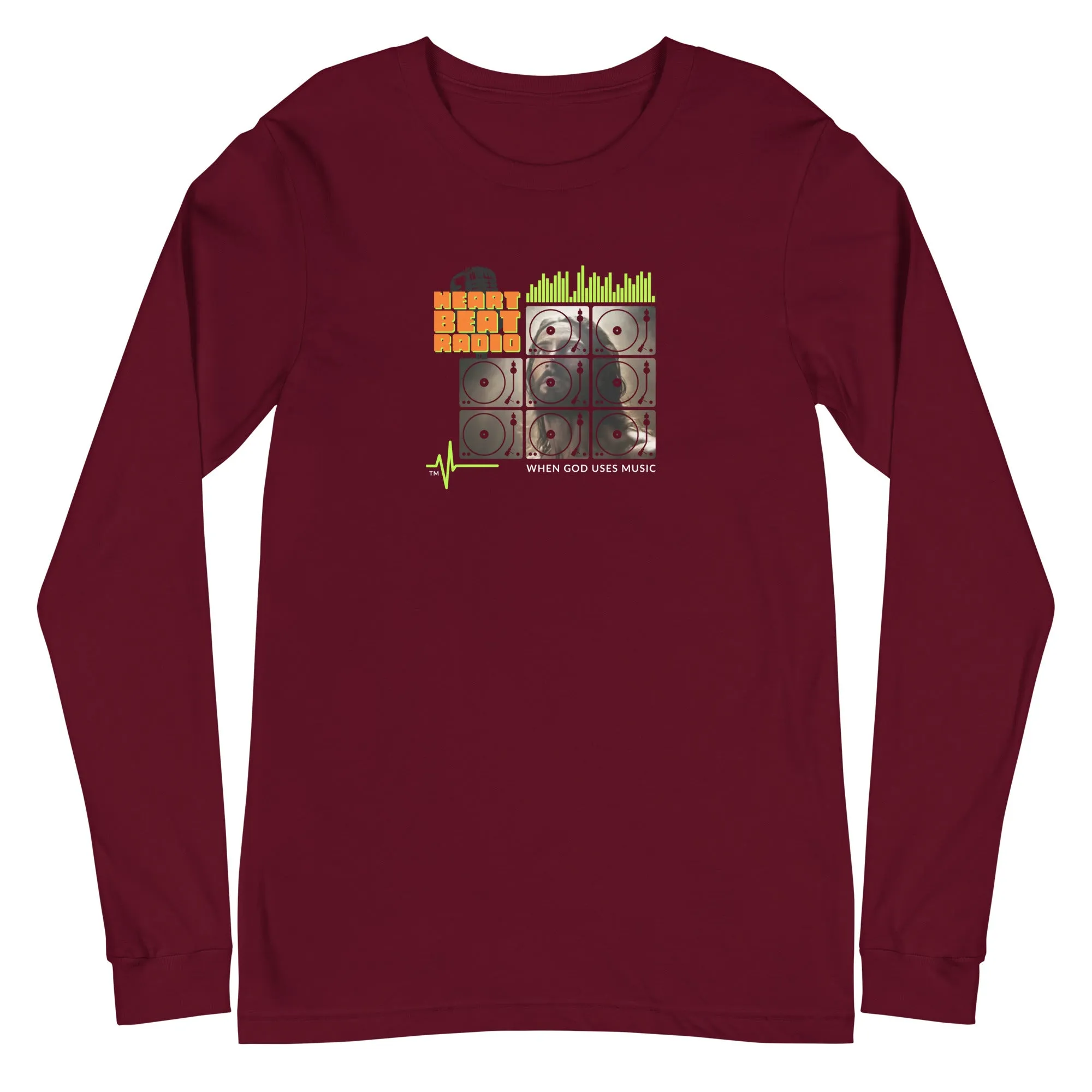 Heart Beat Radio Unisex Long-Sleeve Tee