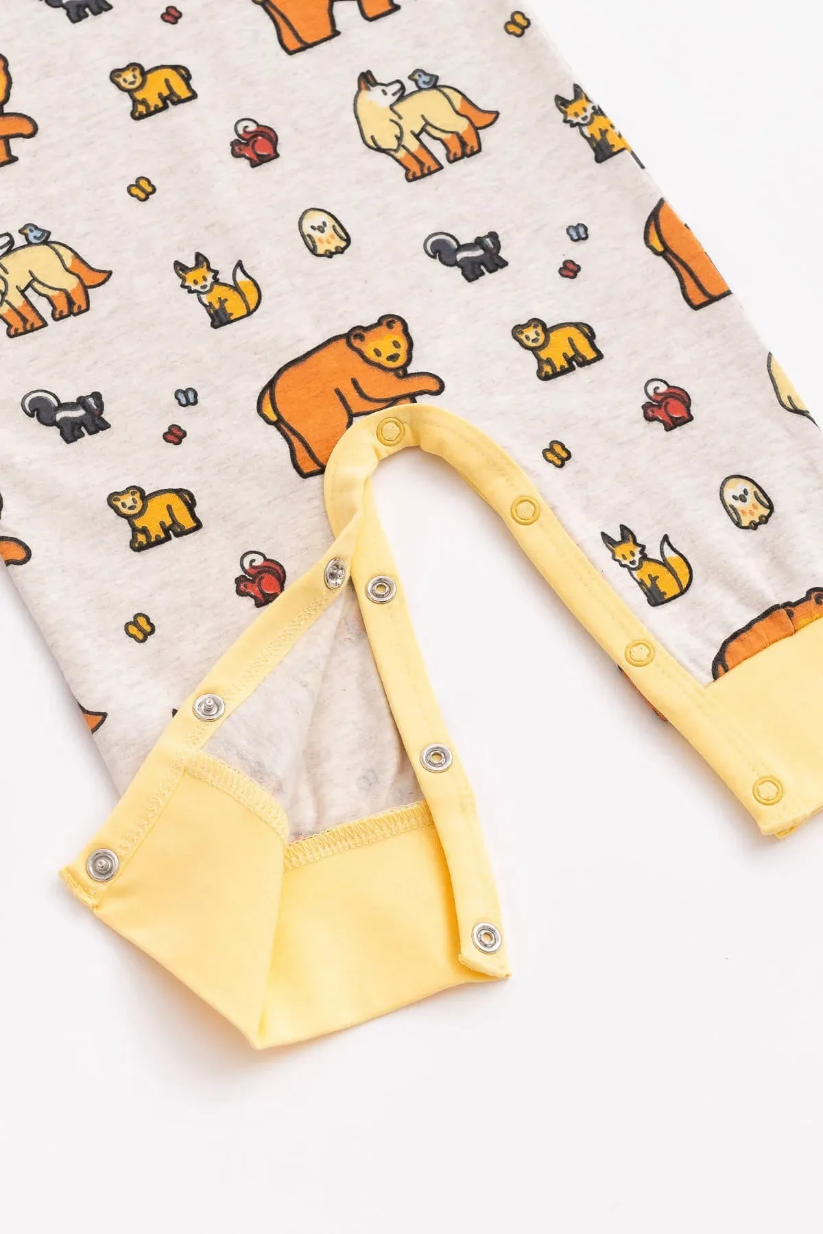 Henley Romper_Forest Friends