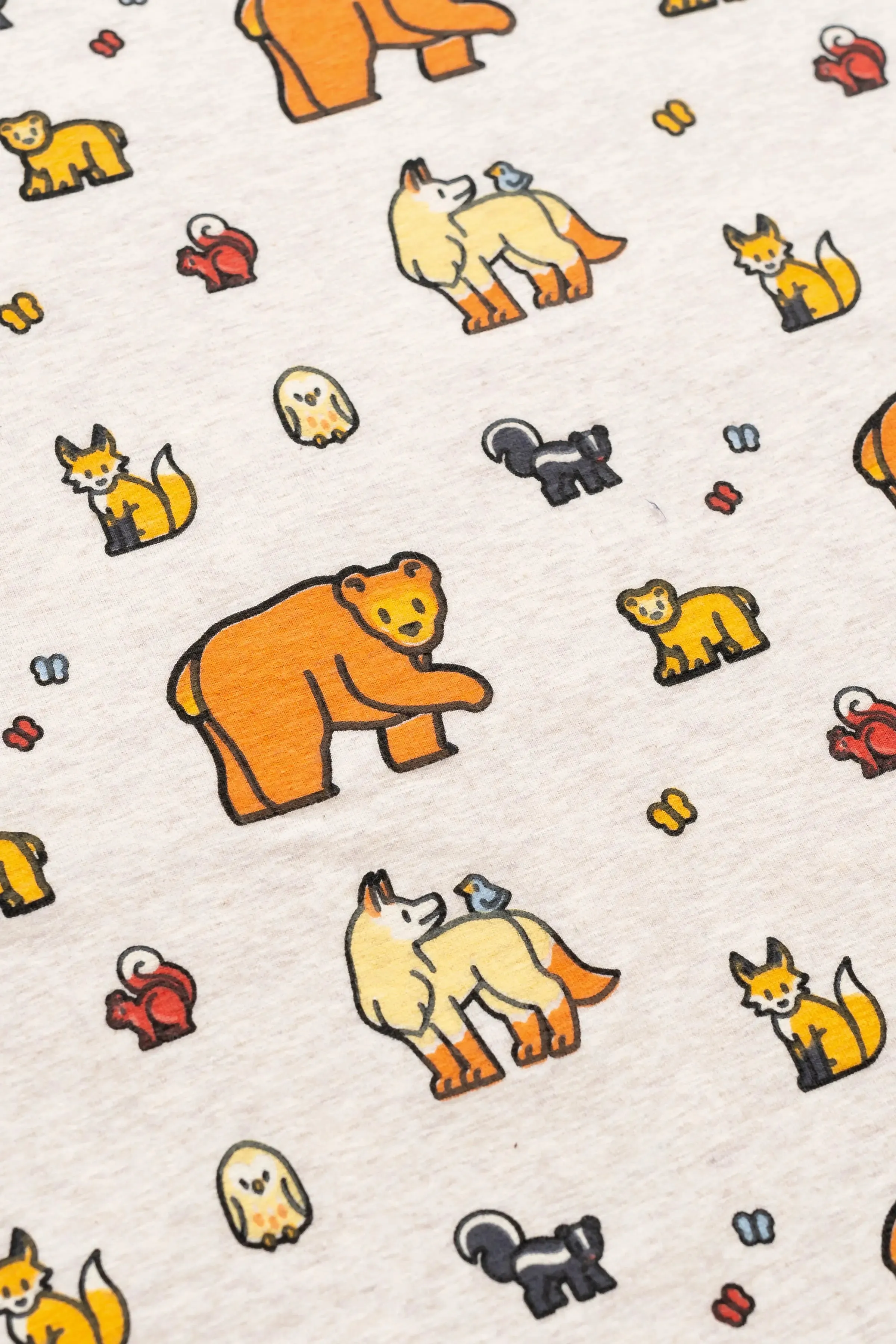 Henley Romper_Forest Friends
