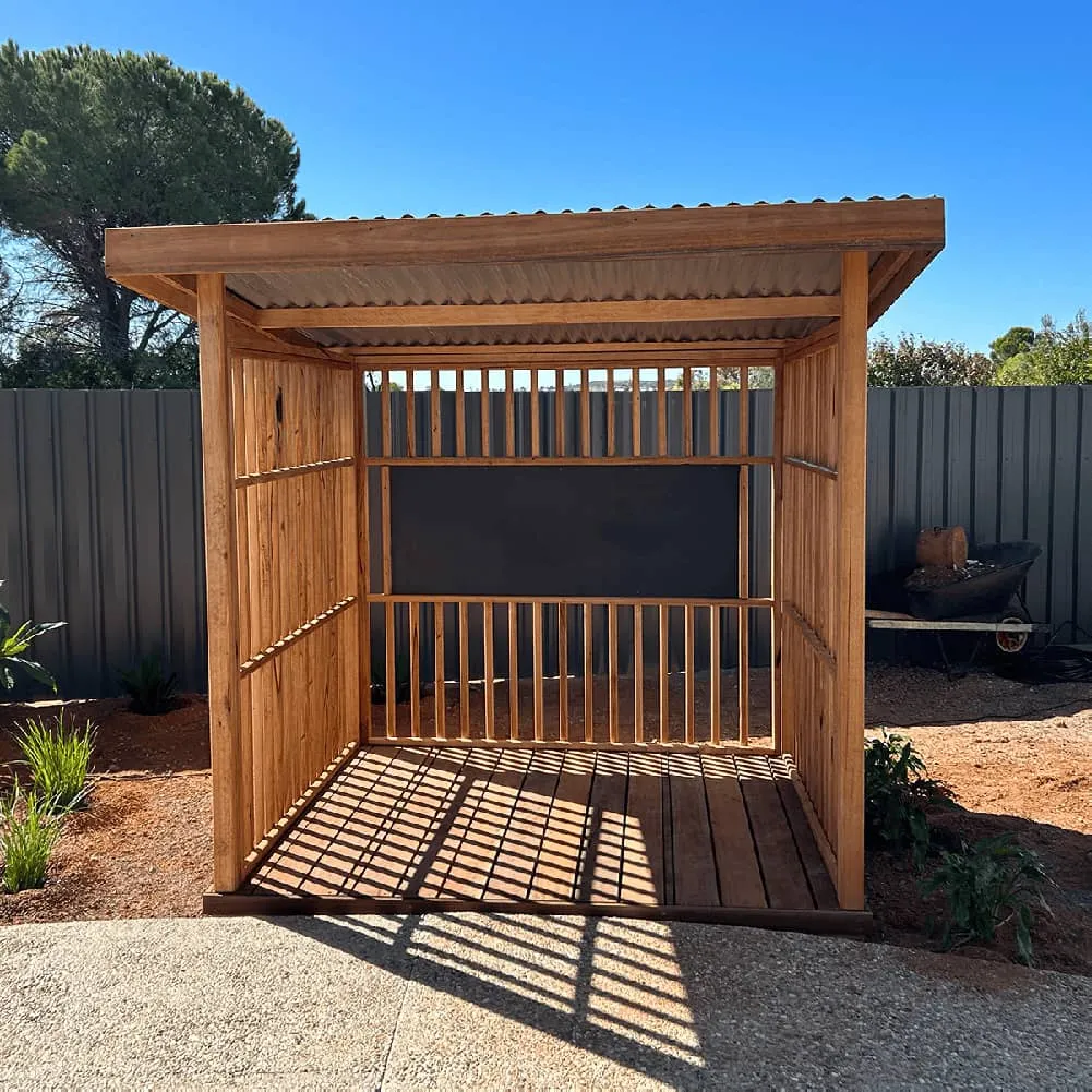 Hut Cubby House - Open Front Style