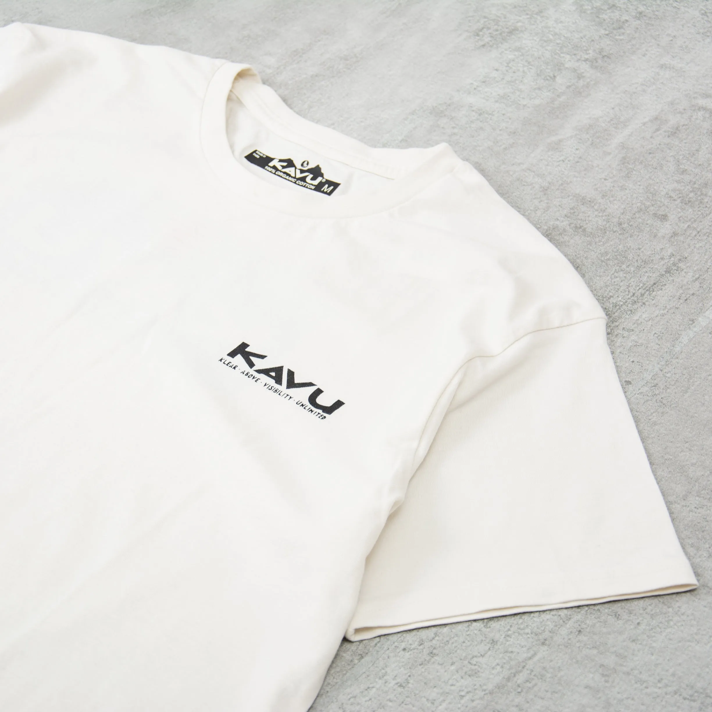 KAVU Klear Above Etch Art Tee - Off White
