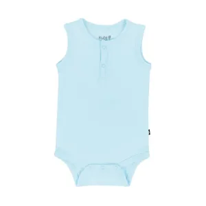 Kyte Baby Sleeveless Bodysuit in Powder