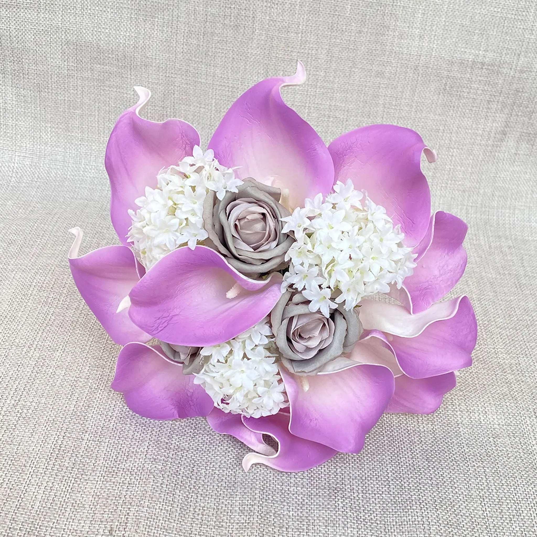 Lavender Calla Lily Bridesmaids Bouquet