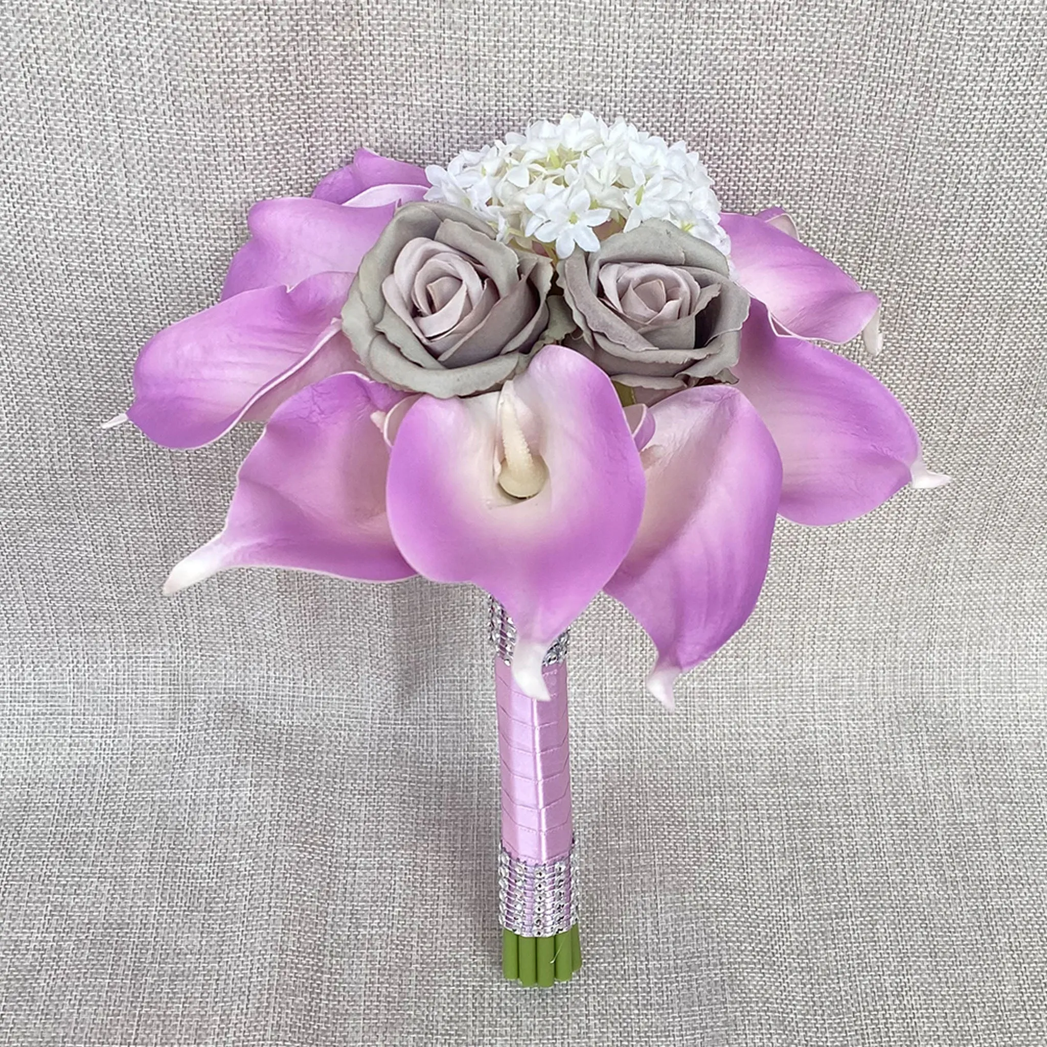 Lavender Calla Lily Bridesmaids Bouquet