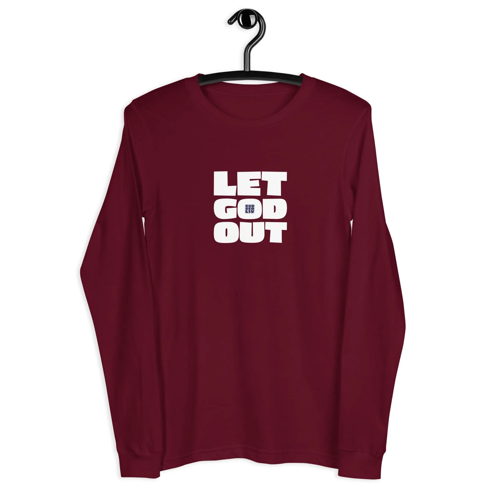 Let God Out Unisex Long-Sleeve Tee
