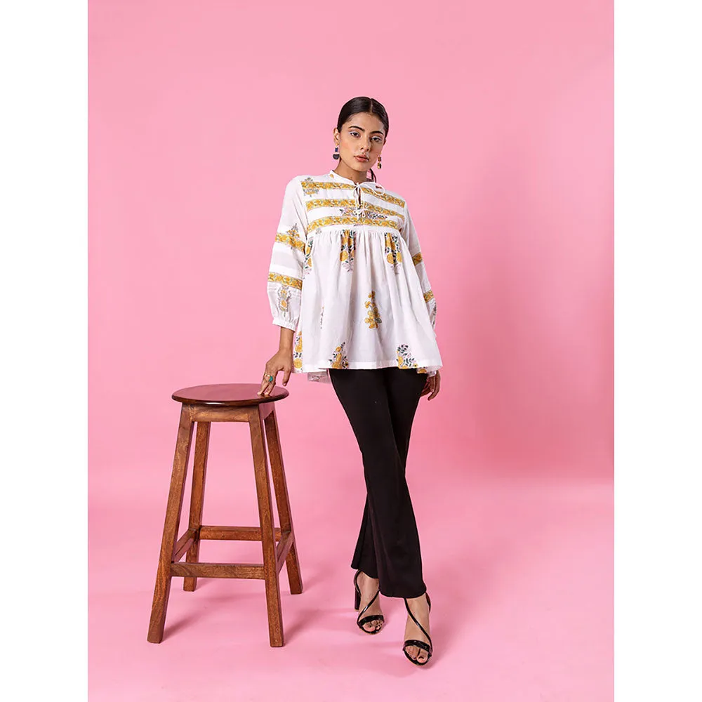 MARCHE White Florencia Top