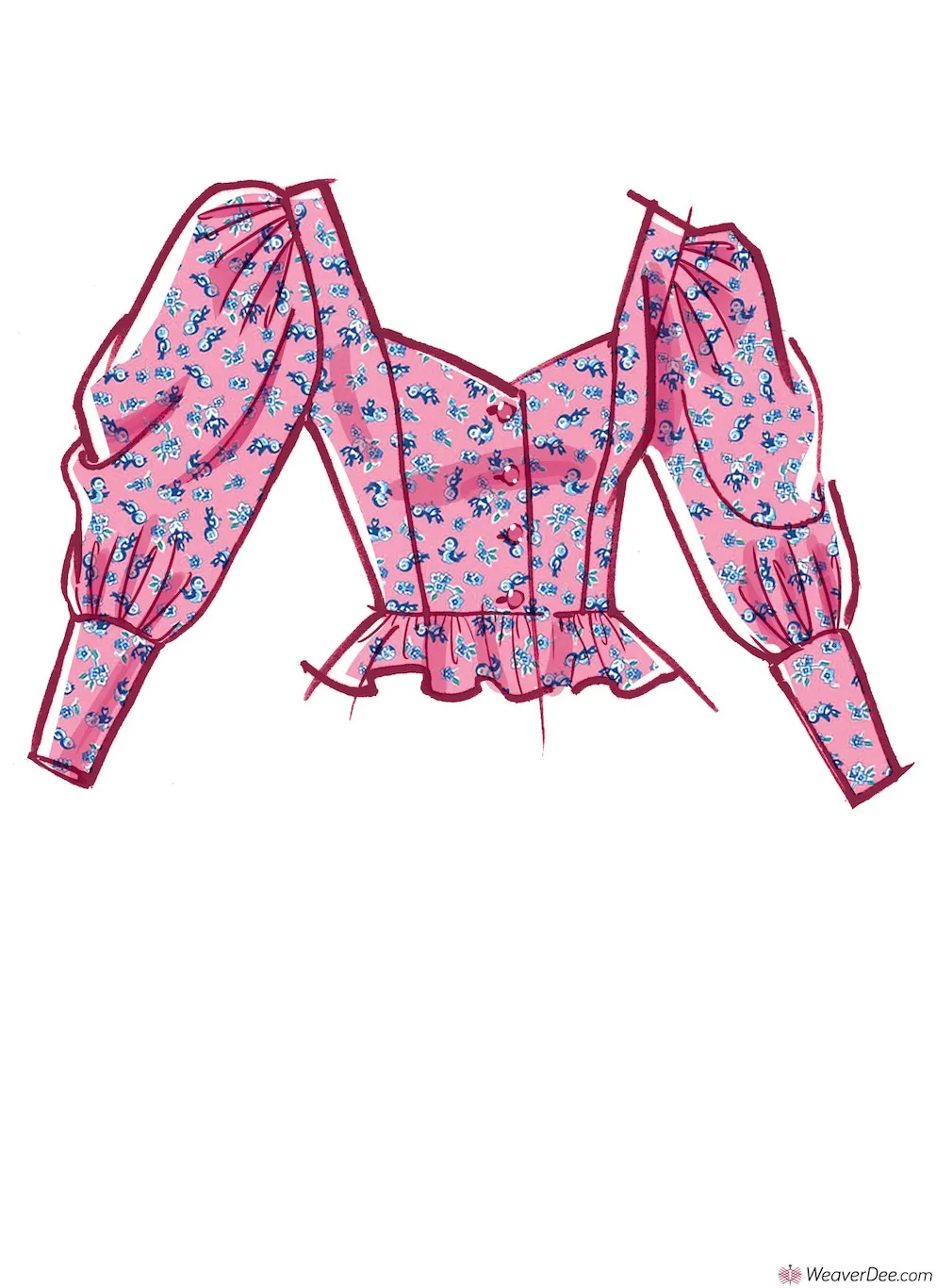 McCall's Pattern M8181 Misses' Tops #JenniferMcCalls