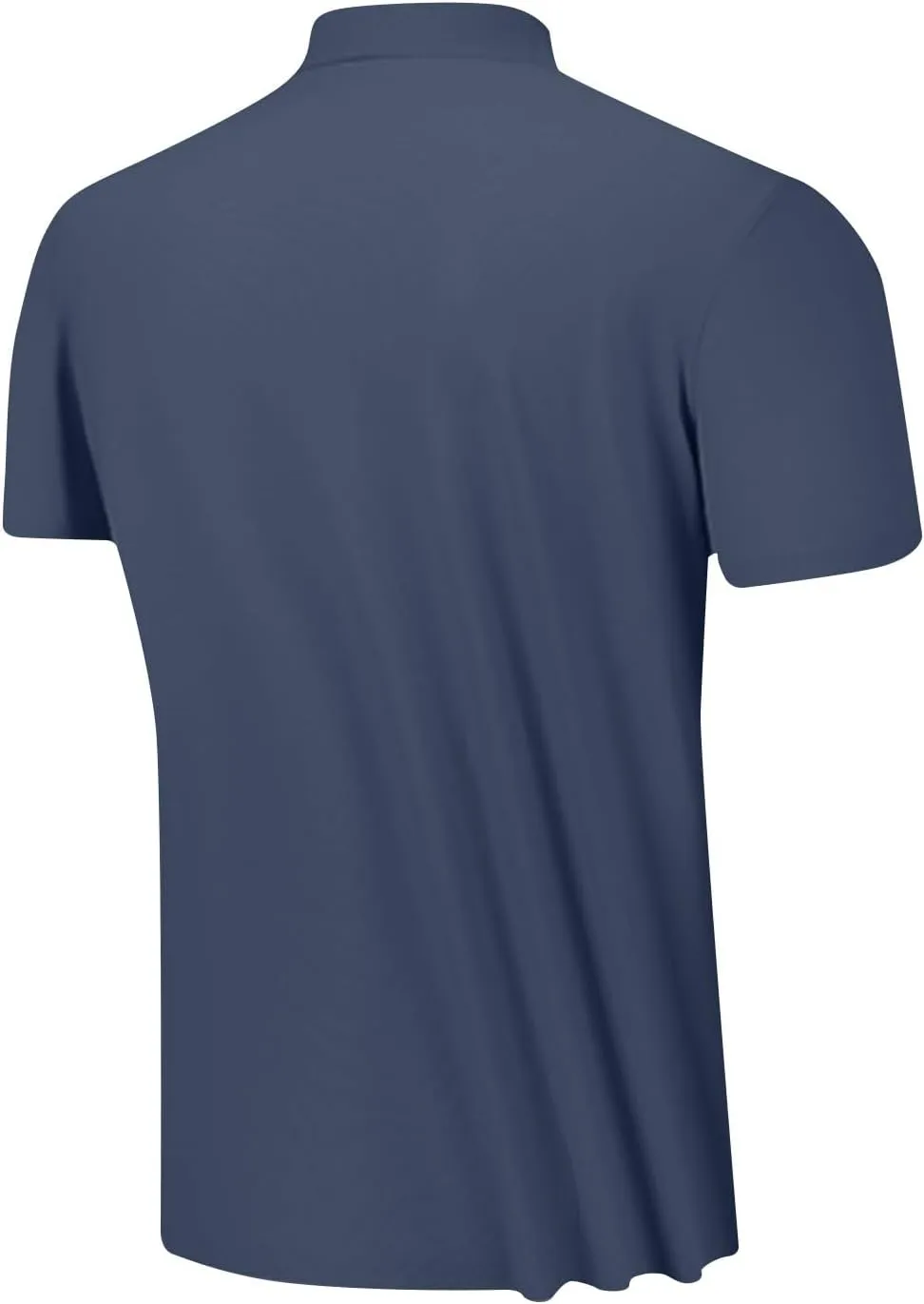 Mens Golf Shirts Short Sleeve Moisture Wicking Collared Shirt Business Casual Plain Tee Shirt Lightweight Big and Tall