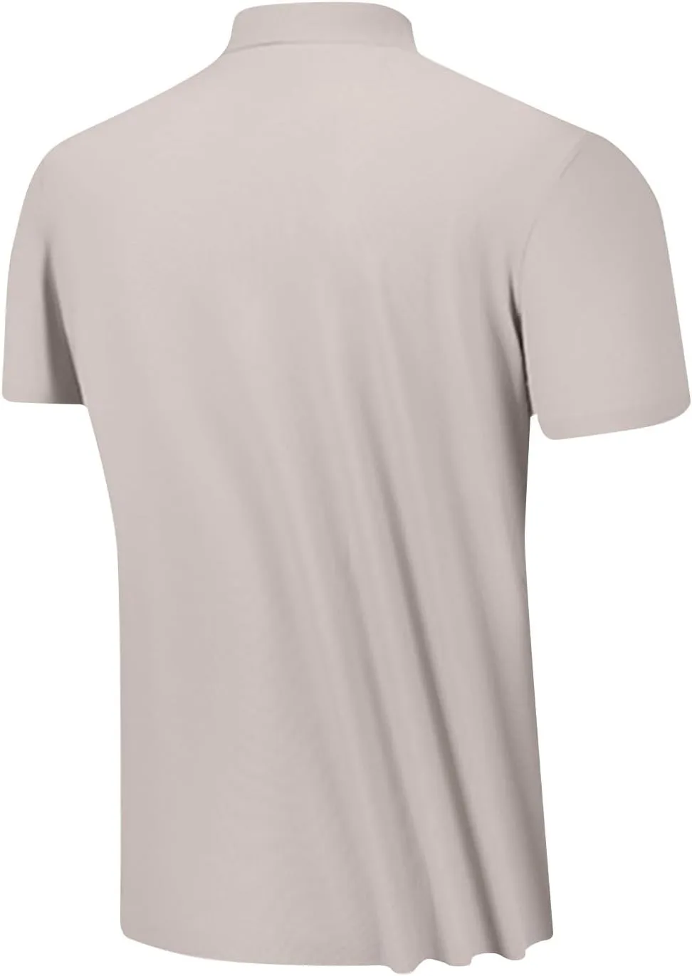 Mens Golf Shirts Short Sleeve Moisture Wicking Collared Shirt Business Casual Plain Tee Shirt Lightweight Big and Tall