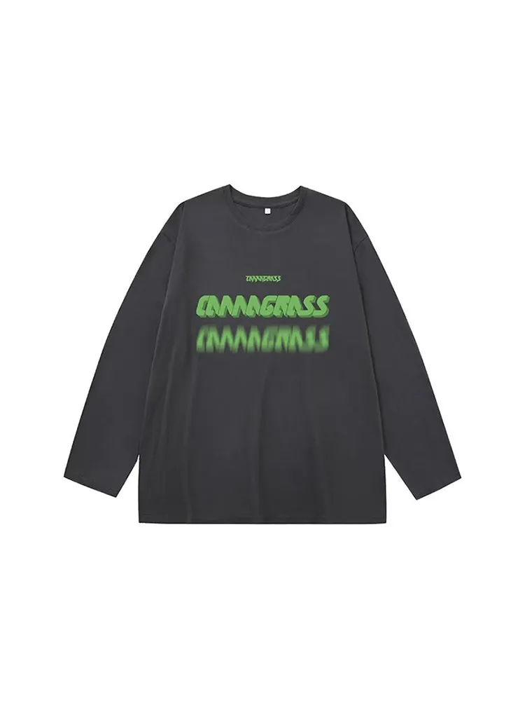 Men'S Loose Long-Sleeved T-Shirts