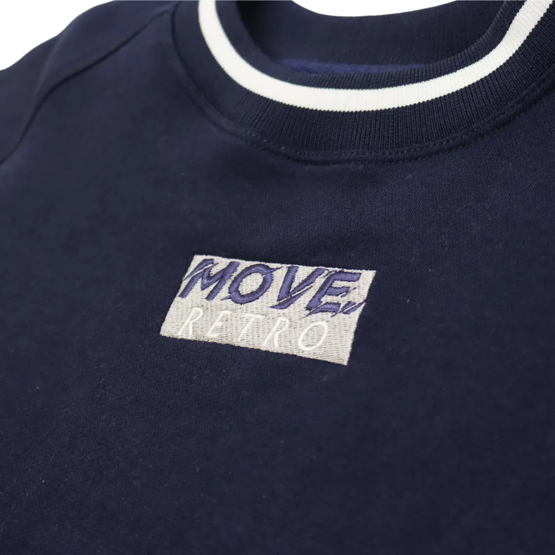 MOVE Retro Sweatshirt - Navy