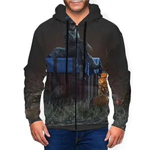 PUBG Hoodies - 3D Print Game Playerunknown's Battlegrounds Supply Crate Zipper Jacket with Pockets