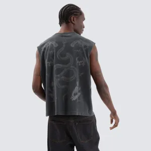 Revolver Mechanic Muscle Vintage Black