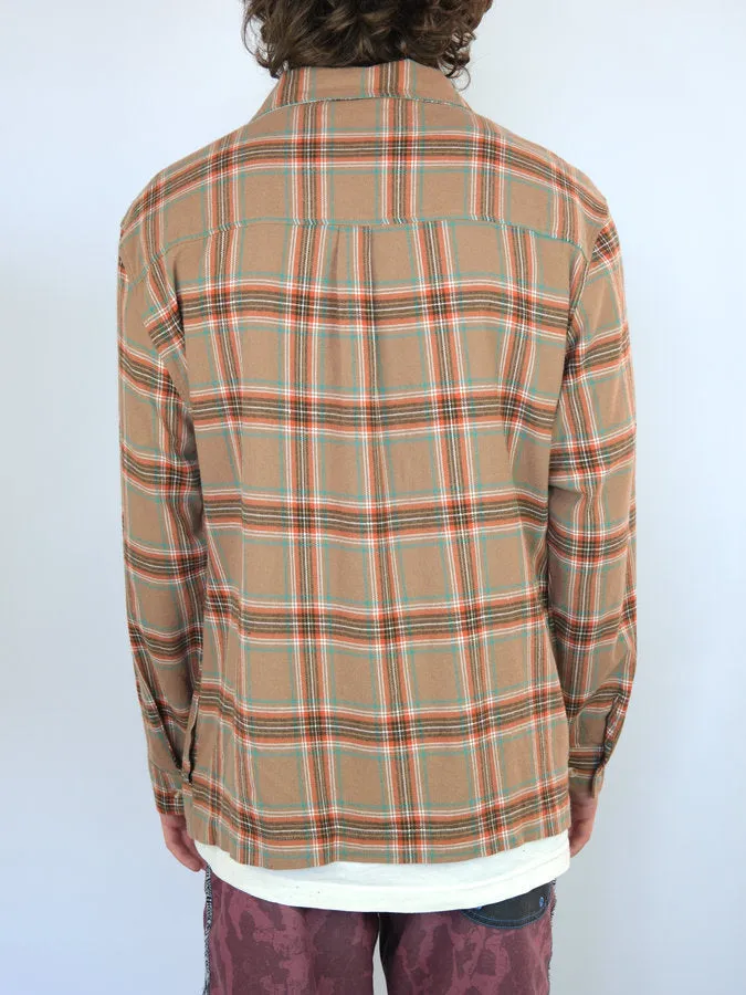 Snack Skateboards - Blackbird - Button Up Flannel Shirt