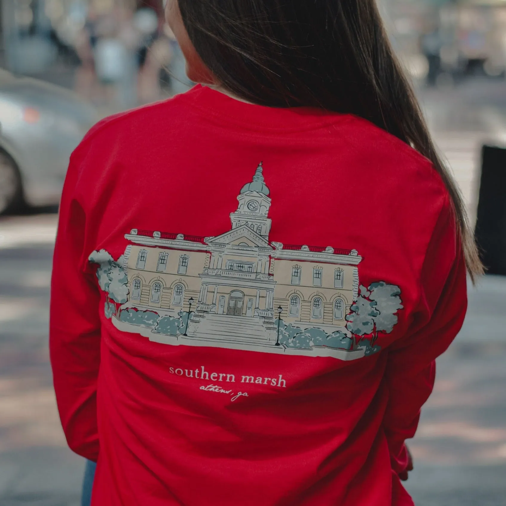 Southern Cities Tee - Athens - Long Sleeve