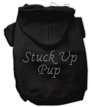Stuck Up Pup Hoodies Black L (14)