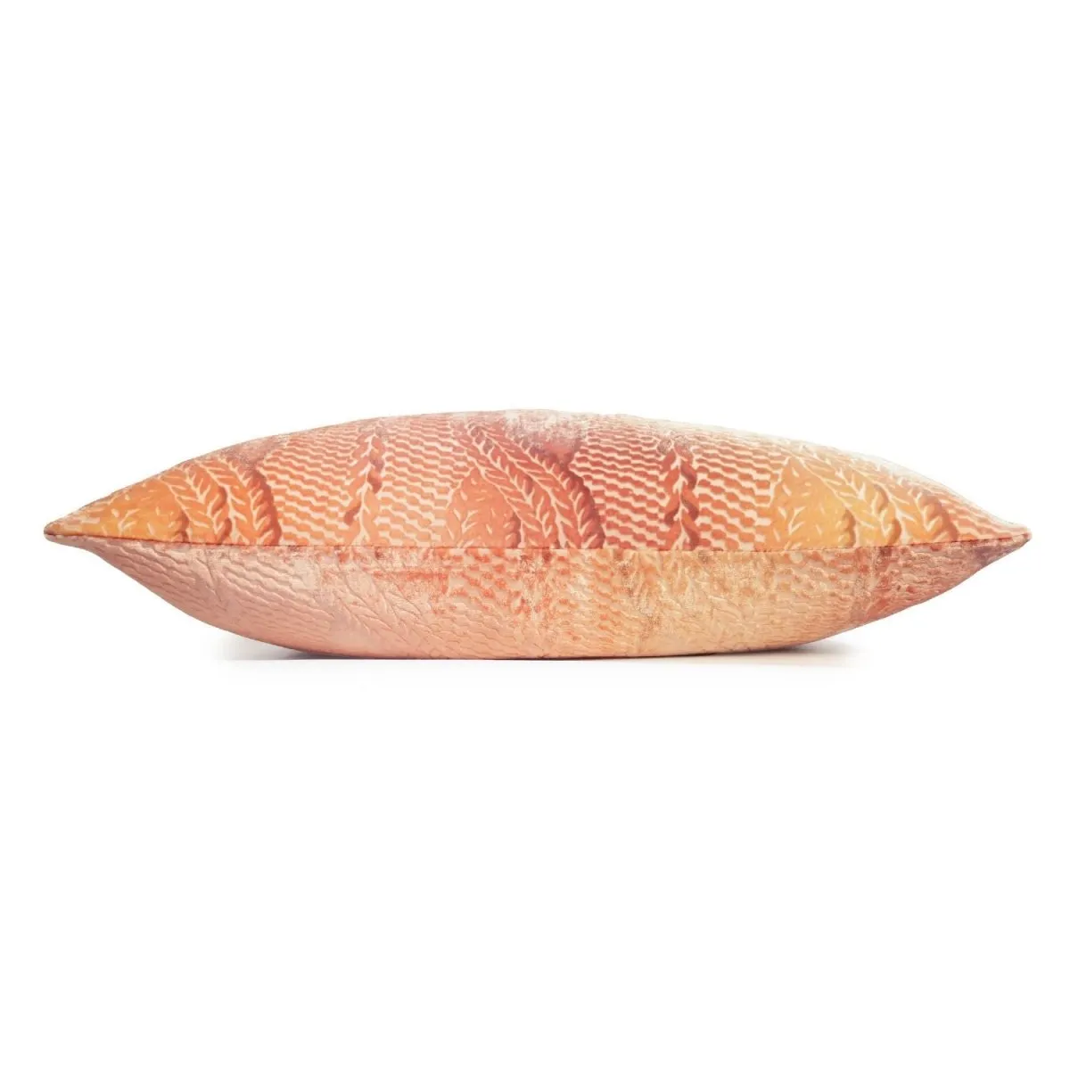 Sunstone Cable Knit Velvet Pillow by O'Brien Studio
