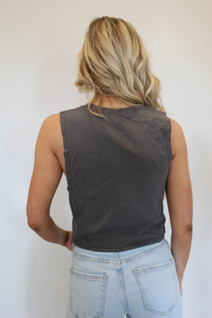 The Beatles Band Crop Tank
