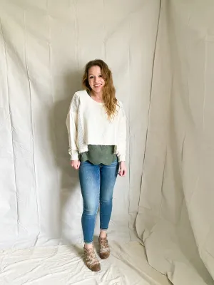 Veda crochet sweater