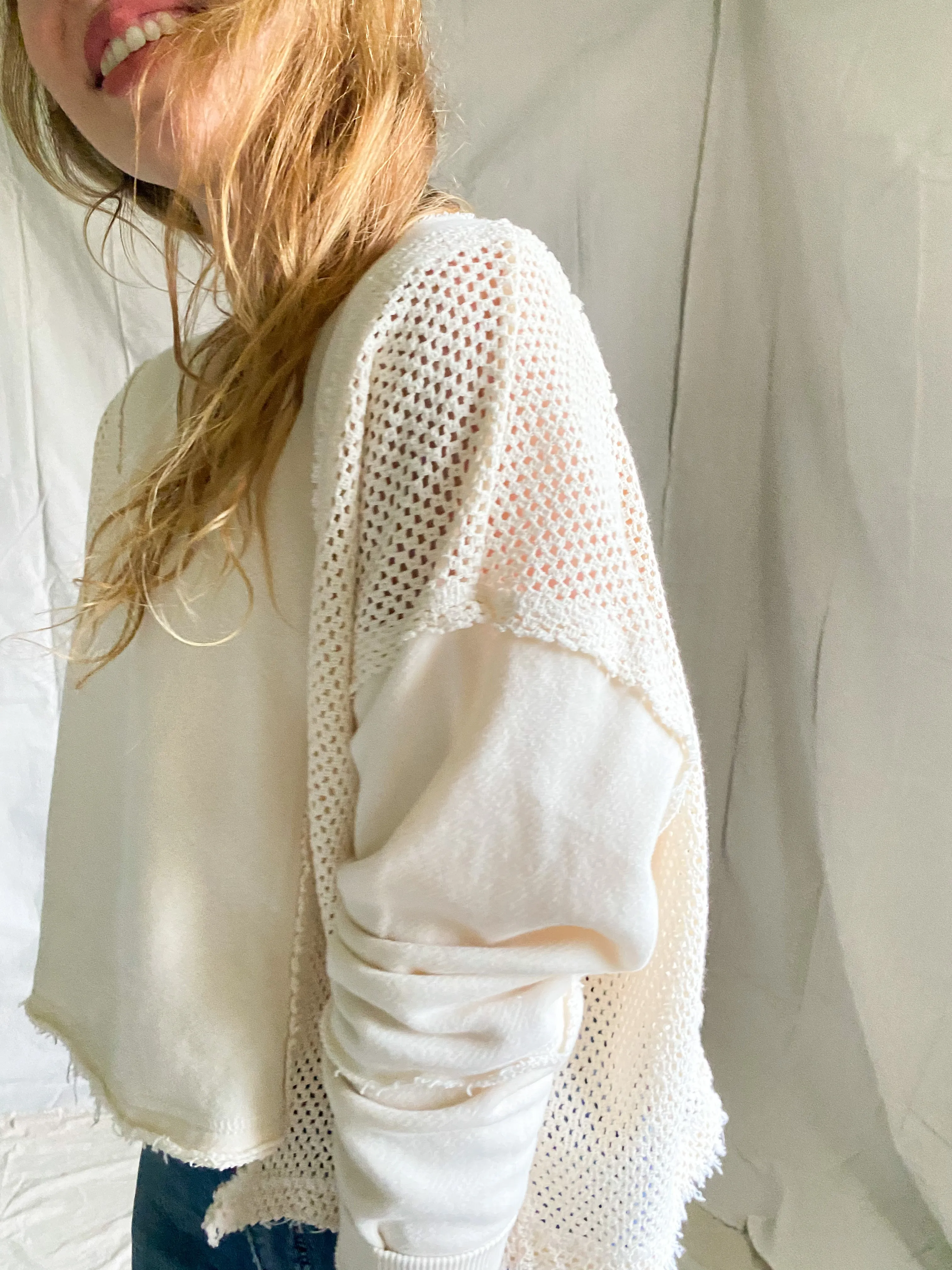 Veda crochet sweater