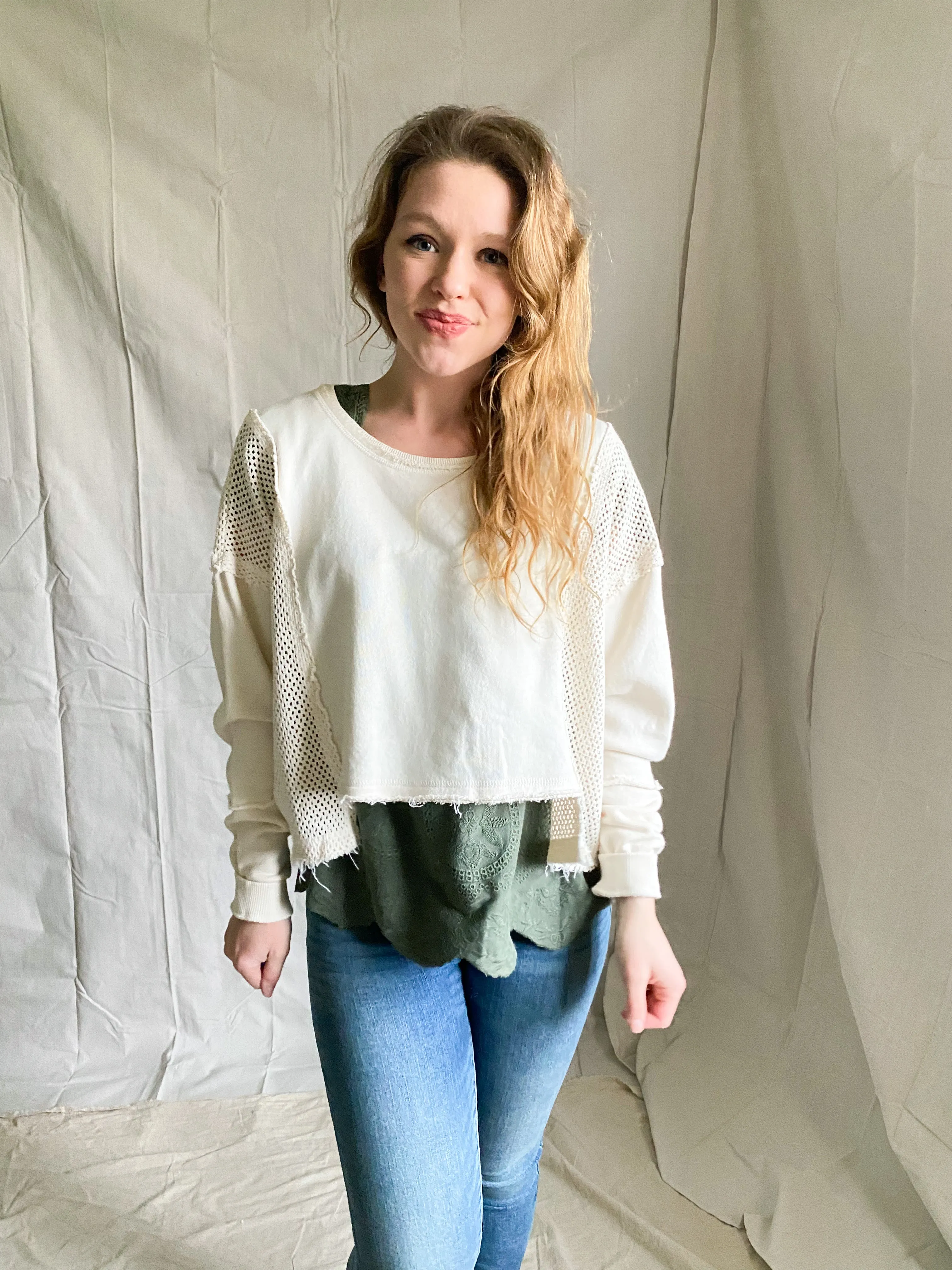 Veda crochet sweater