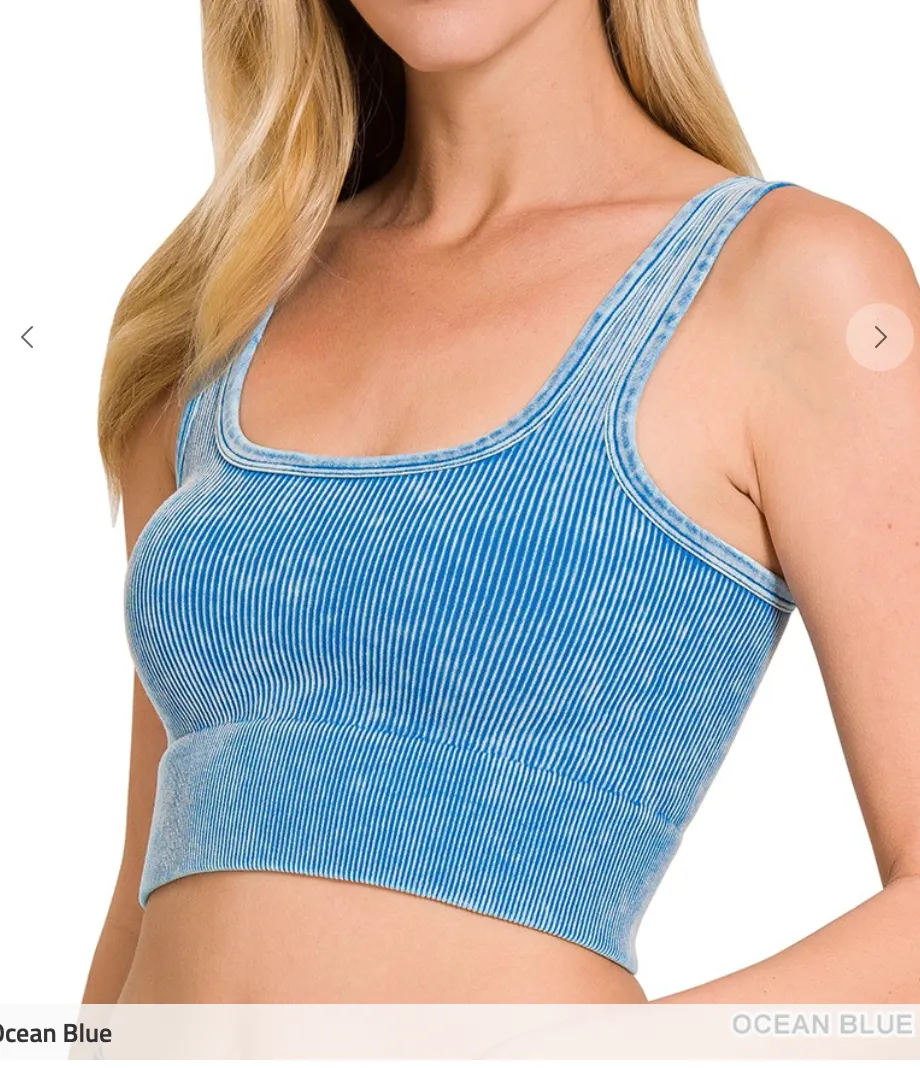 Vintage Washed Square Neck