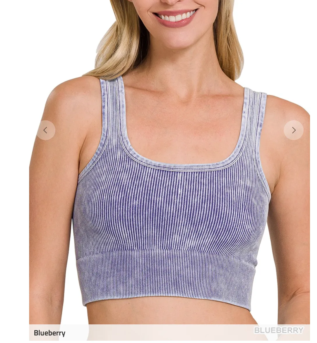 Vintage Washed Square Neck